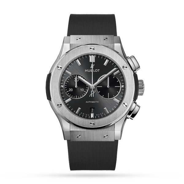 Classic Fusion Men Automatic Grey Rubber Watch 521.NX.7071.RX