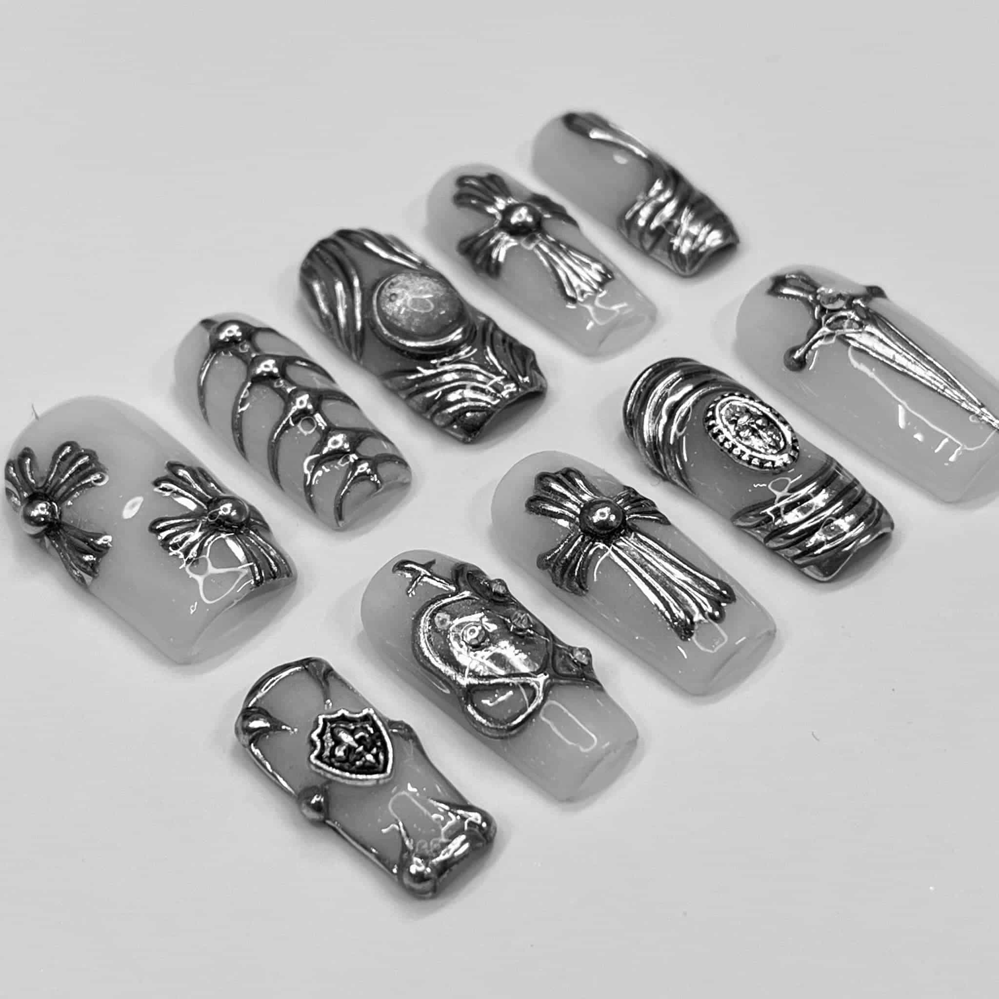 Mystic Armor Press On NailsMystic Armor Press On Nails - SAYEGIRLS