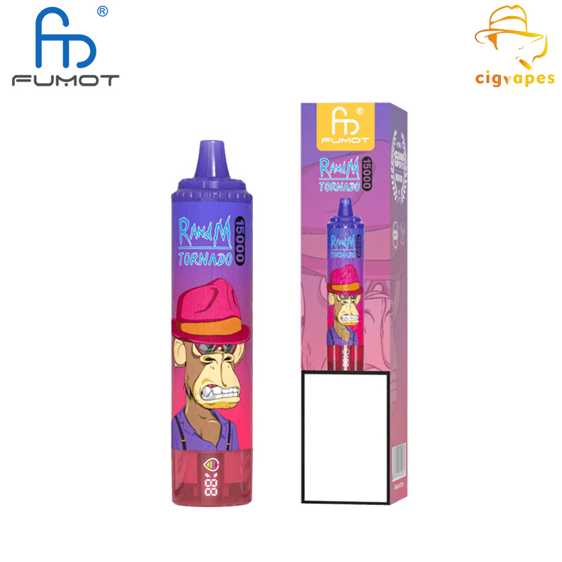 EU Warehouse Fumot Tornado 15000 puffs 15k Disposable Vape
