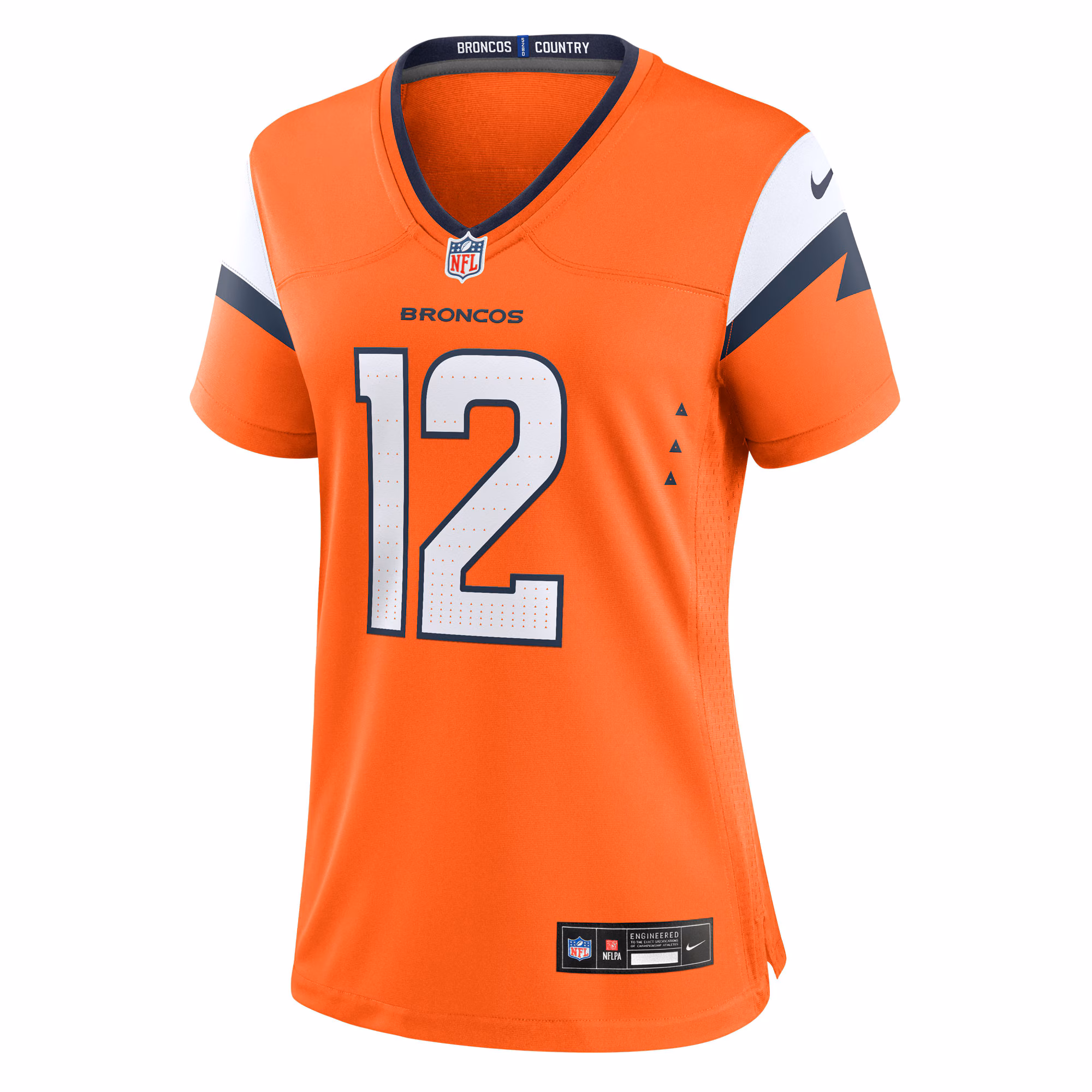 RJ Harvey Denver Broncos Nike Women's Team Game Jersey -  Orange