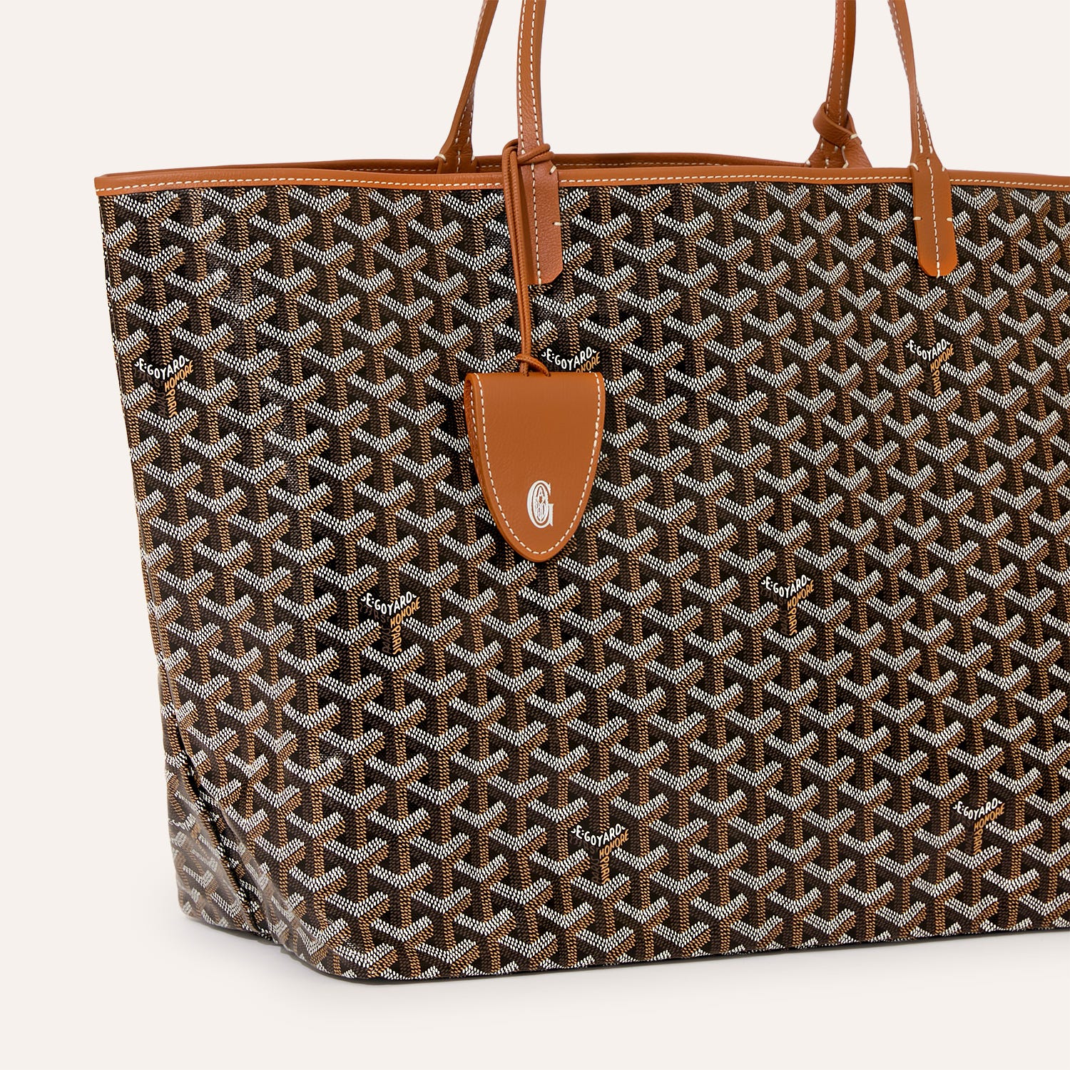 Saint Louis GM bag Stripes and Initials