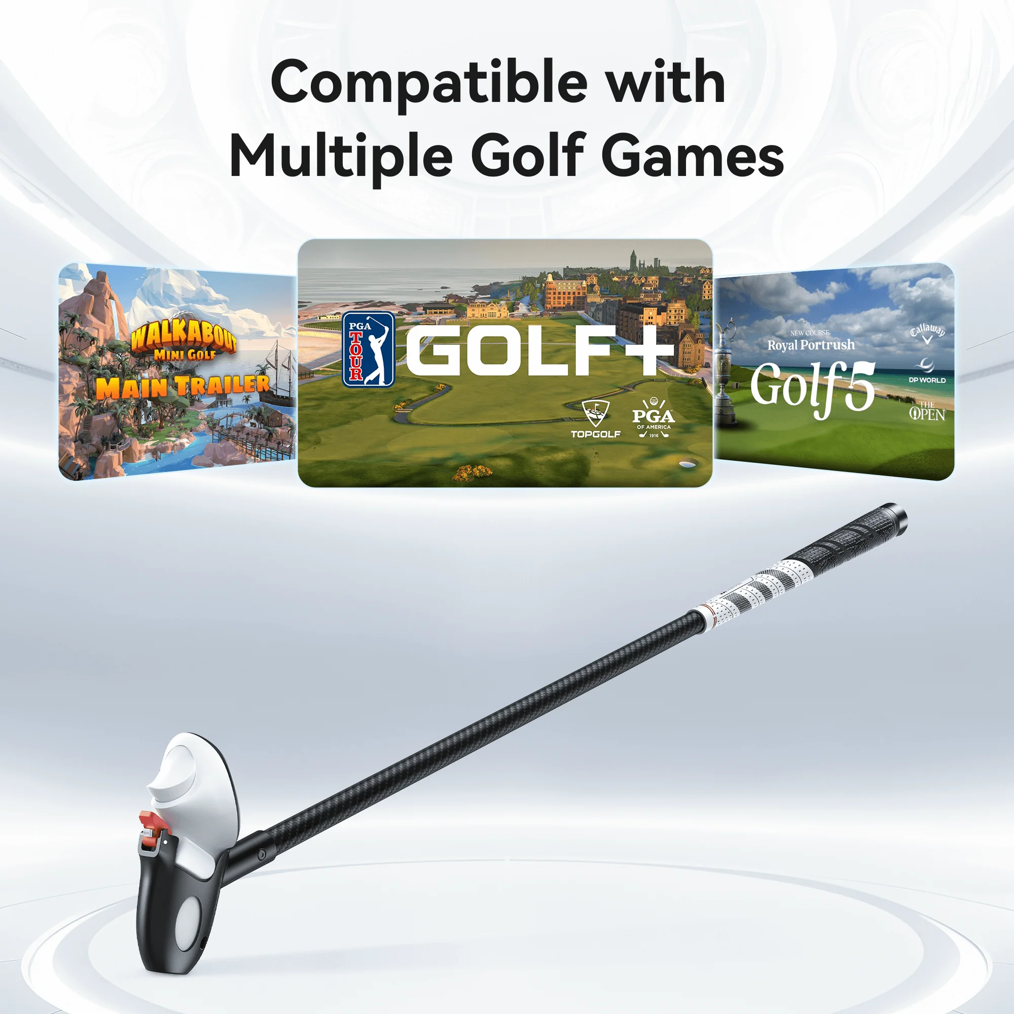 GA1  Force Feedback Best Golf Club for Quest 3 / 3S