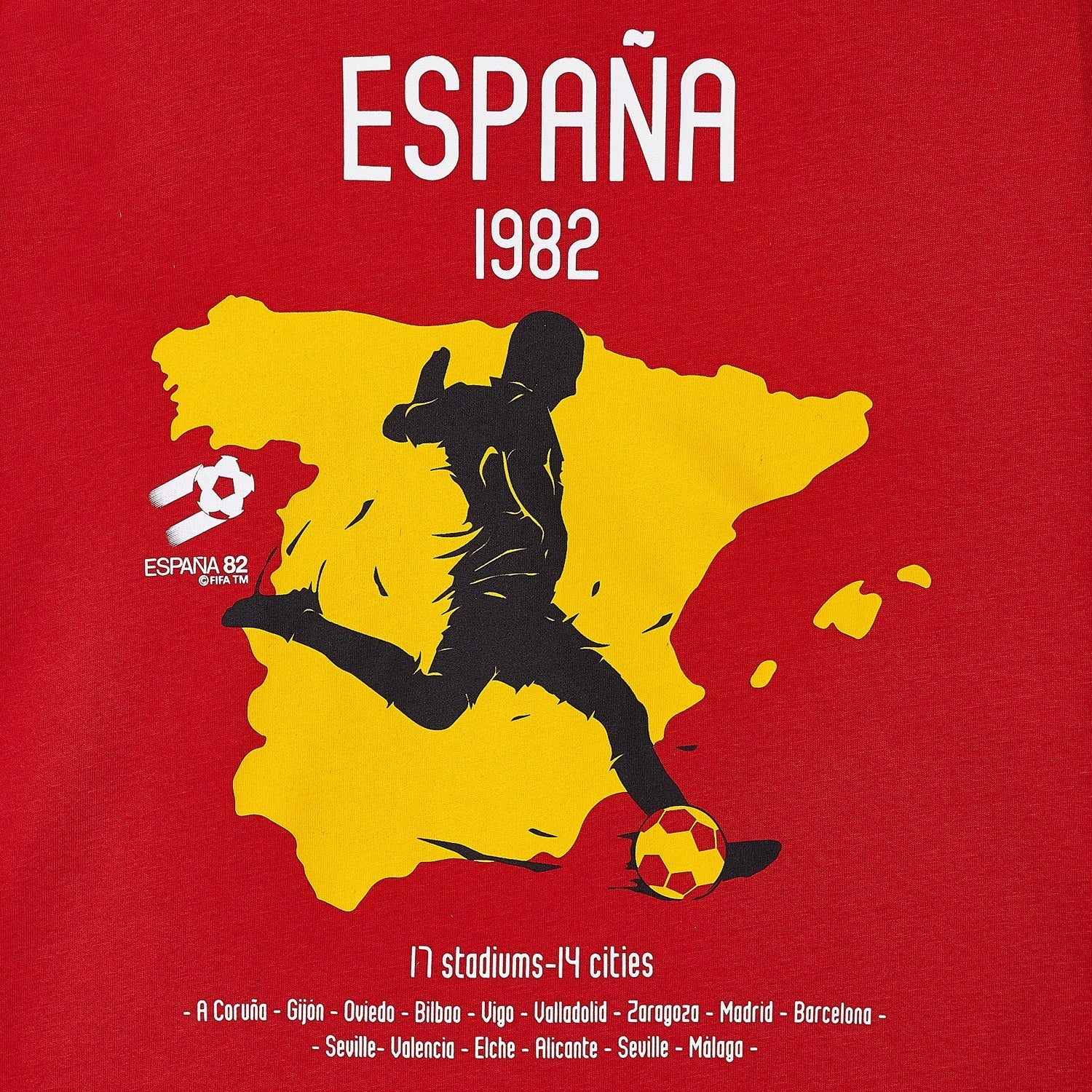 FIFA Classics Spain '82 Host Nation T-Shirt - Unisex