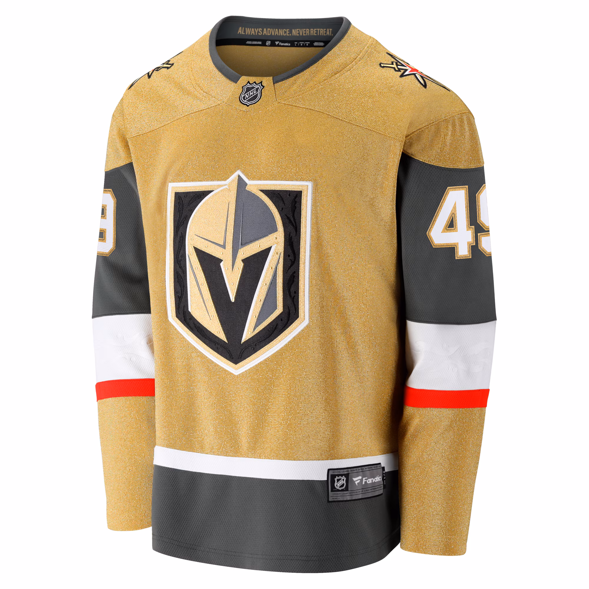 Ivan Barbashev Vegas Golden Knights Fanatics Home Breakaway Jersey - Gold