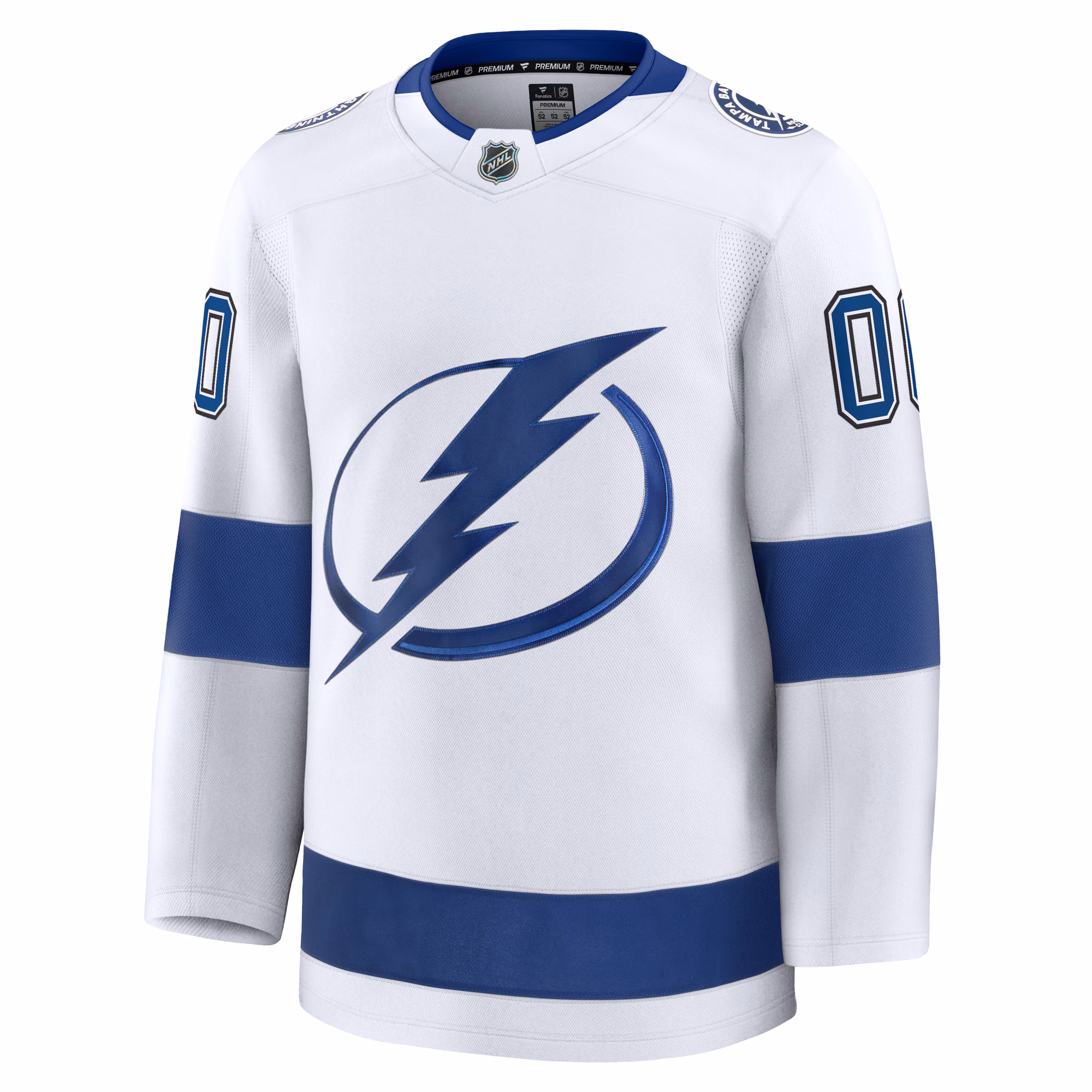 Tampa Bay Lightning Fanatics Away Premium Custom Jersey - White