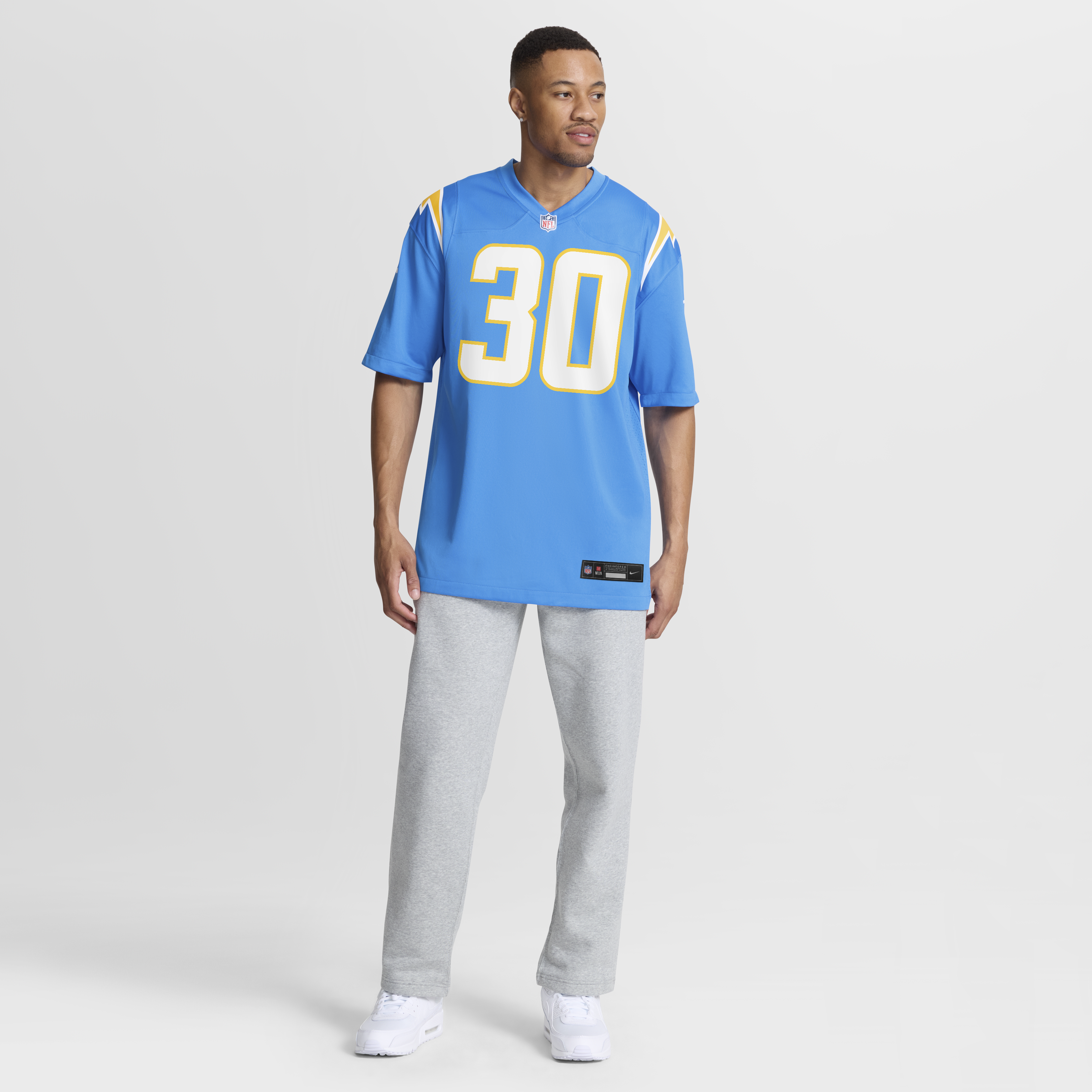 Alec Ingold Los Angeles Chargers Nike Team Game Jersey - Powder Blue