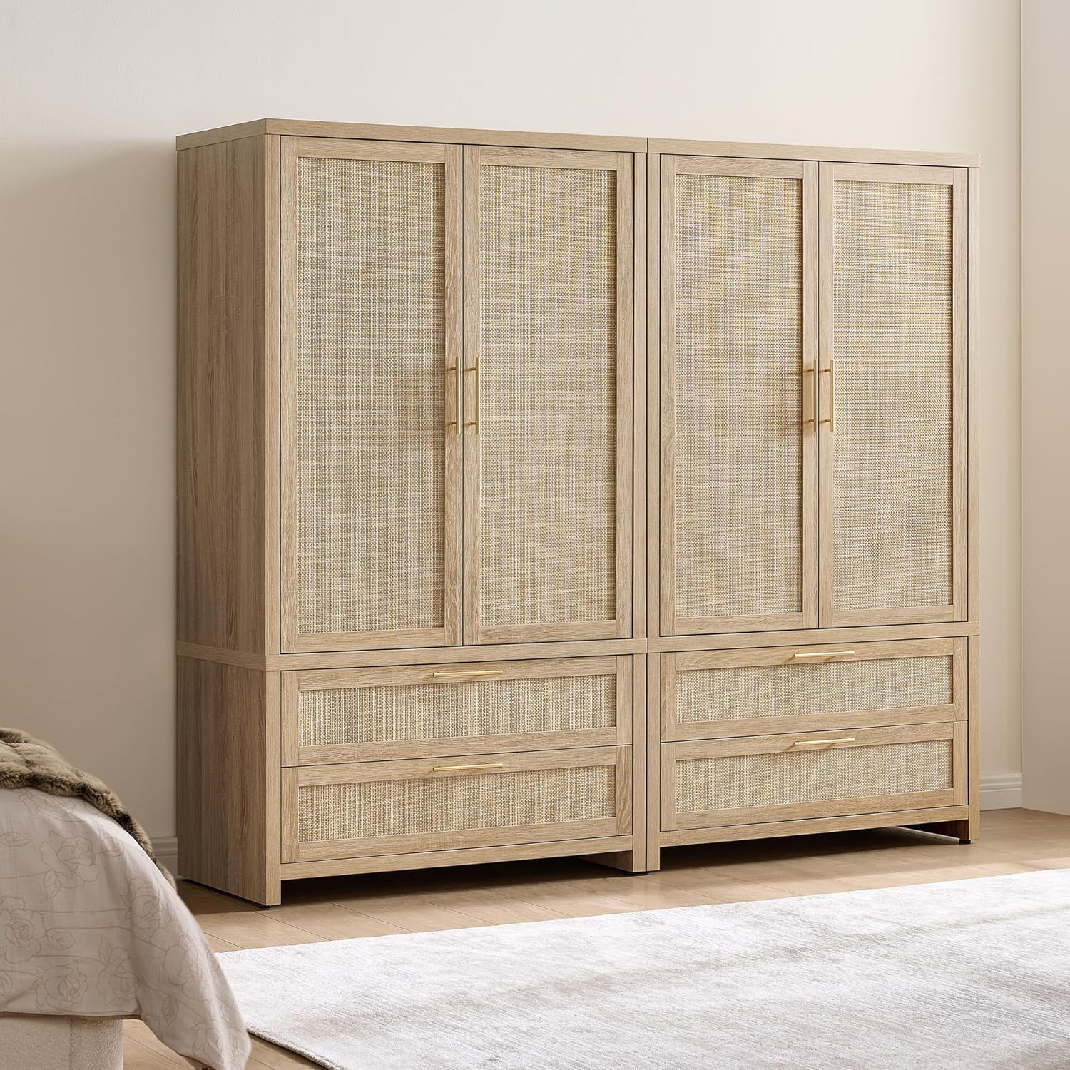 SICOTAS Larger Armoire Wardrobe Closet, 71