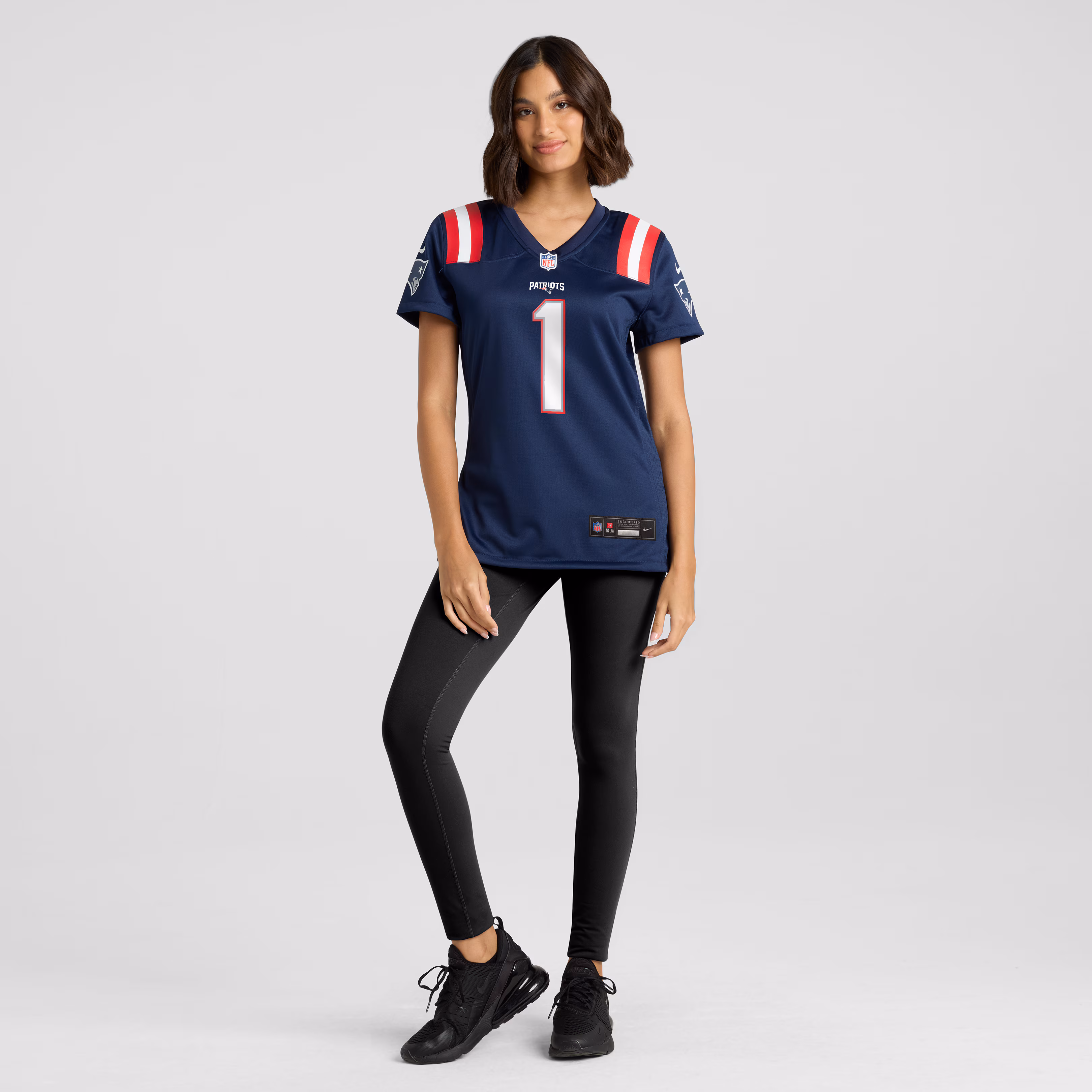 A.J. Brown New England Patriots Nike Women's Game Jersey - Navy