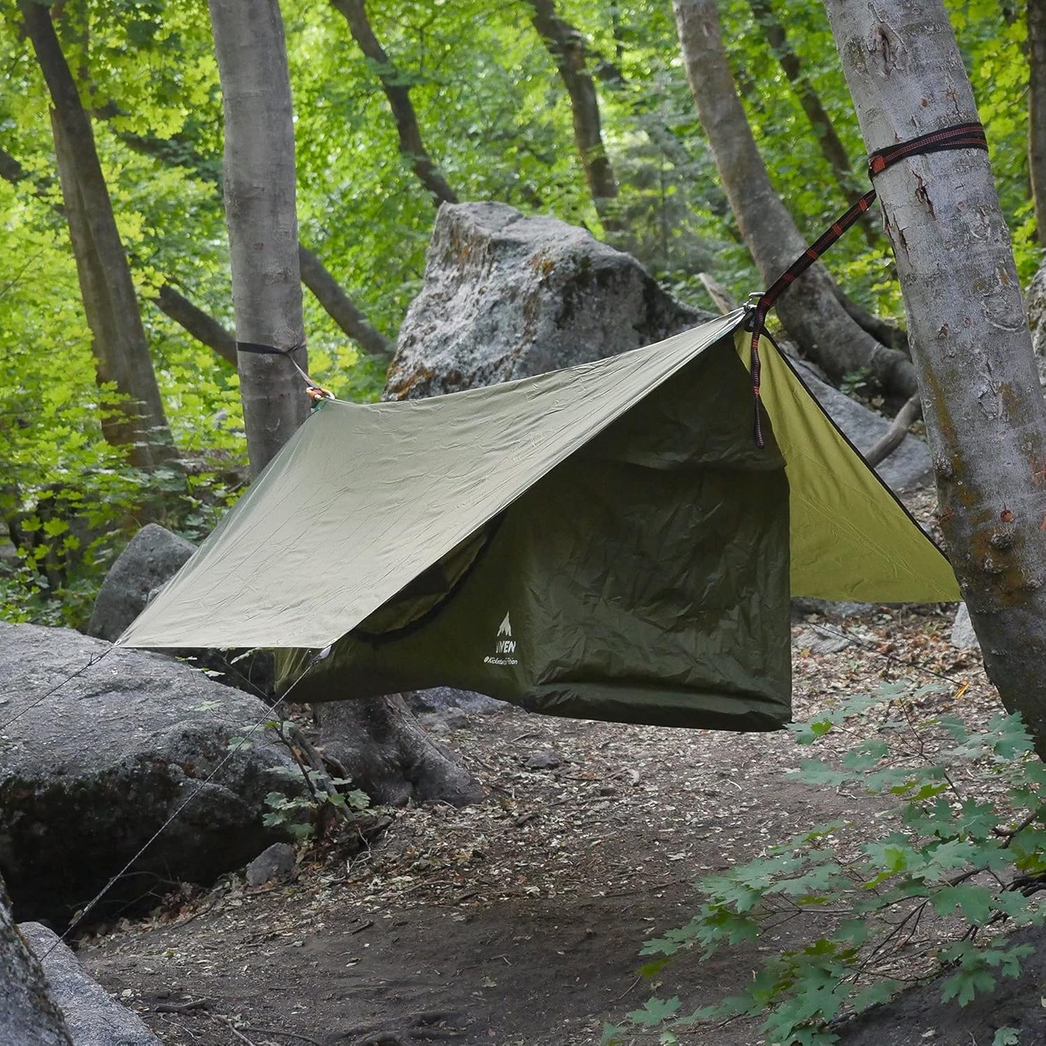 Haven Tents Lay Flat Hammock Tent - Waterproof Camping Hammock with Mosquito Net, Insulated Pad and Rainfly - Haven Tent, Haven XL, Haven Safari