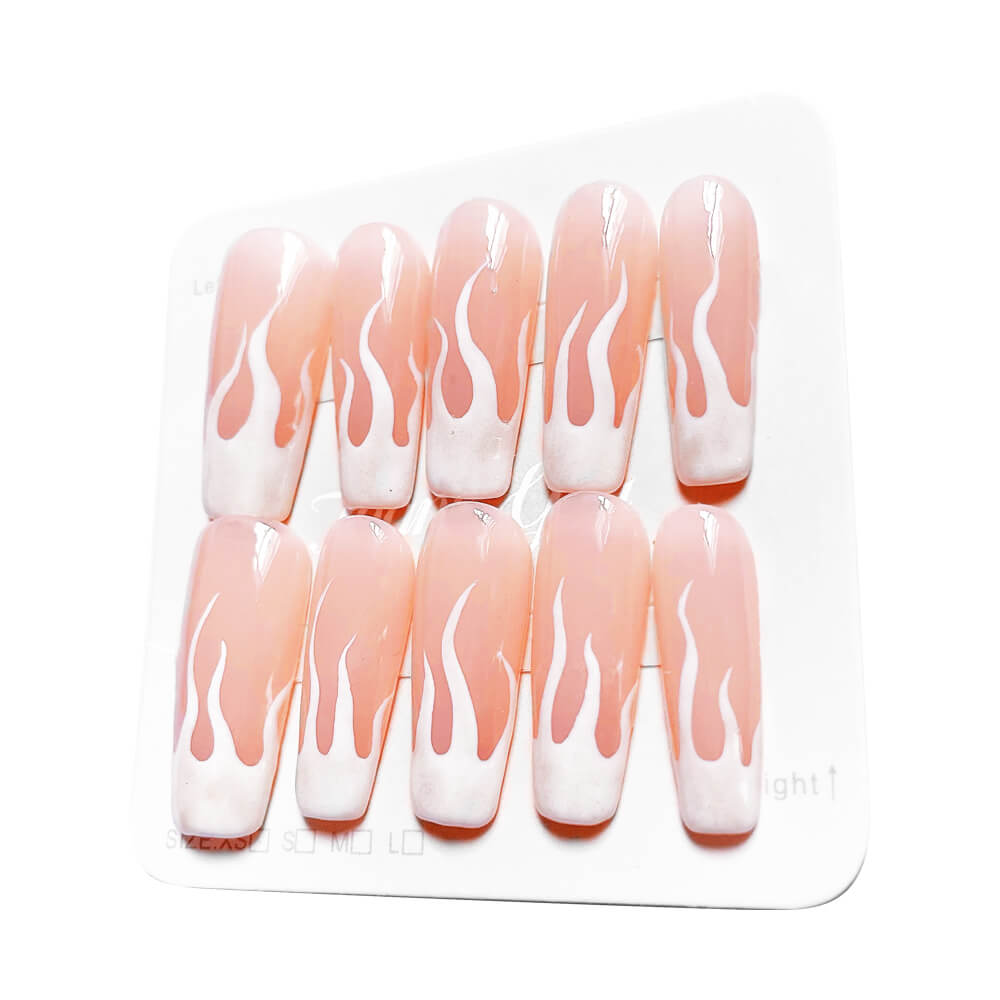 Pink Press On NailsPink Press On Nails - SAYEGIRLS