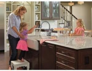 Delta Leland Brushed Nickel Touch Kitchen Faucet with Pull Down Sprayer, Traditional Single Hole Touch On Kitchen Sink Faucet, Single Handle, SpotShield Stainless 9178T-SP-DST