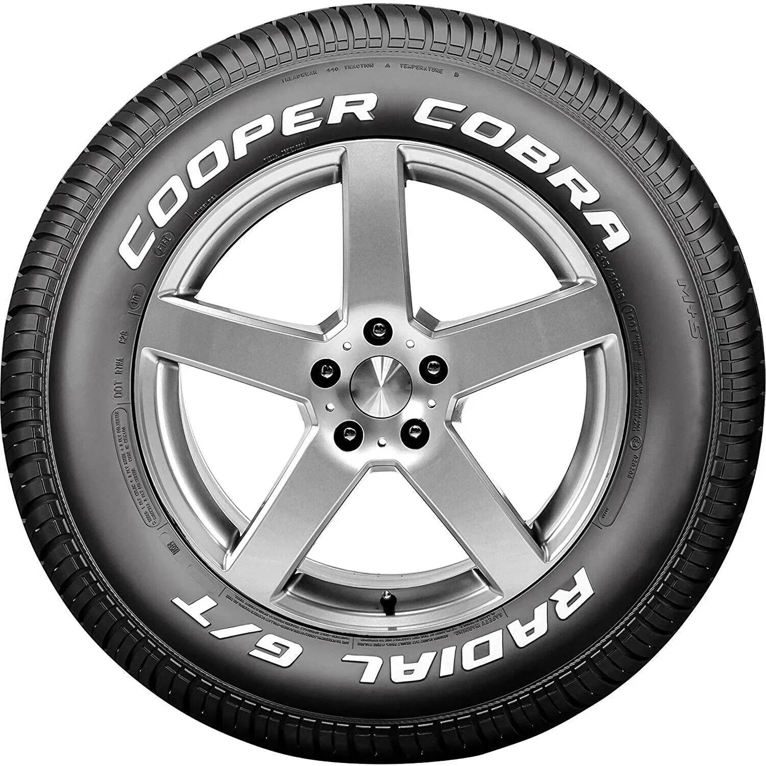 Cooper Cobra Radial G/T 275/60R15 All-Season Truck and SUV Touring Tires