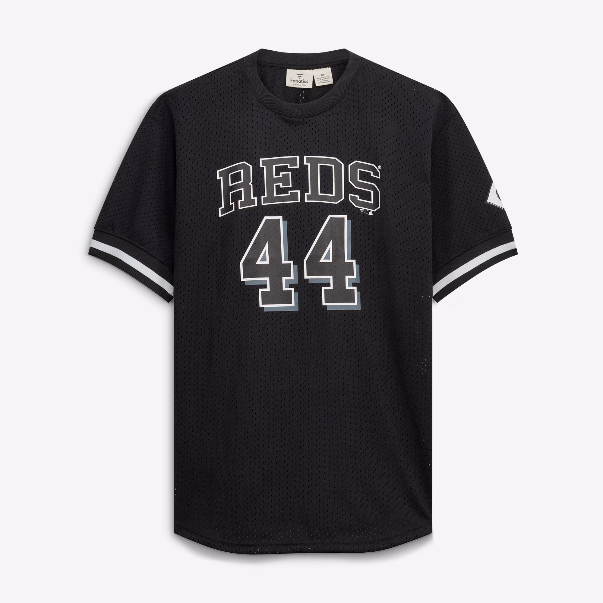 Elly De La Cruz Cincinnati Reds Fanatics Big & Tall Heavyweight Mesh Jersey - Black/White