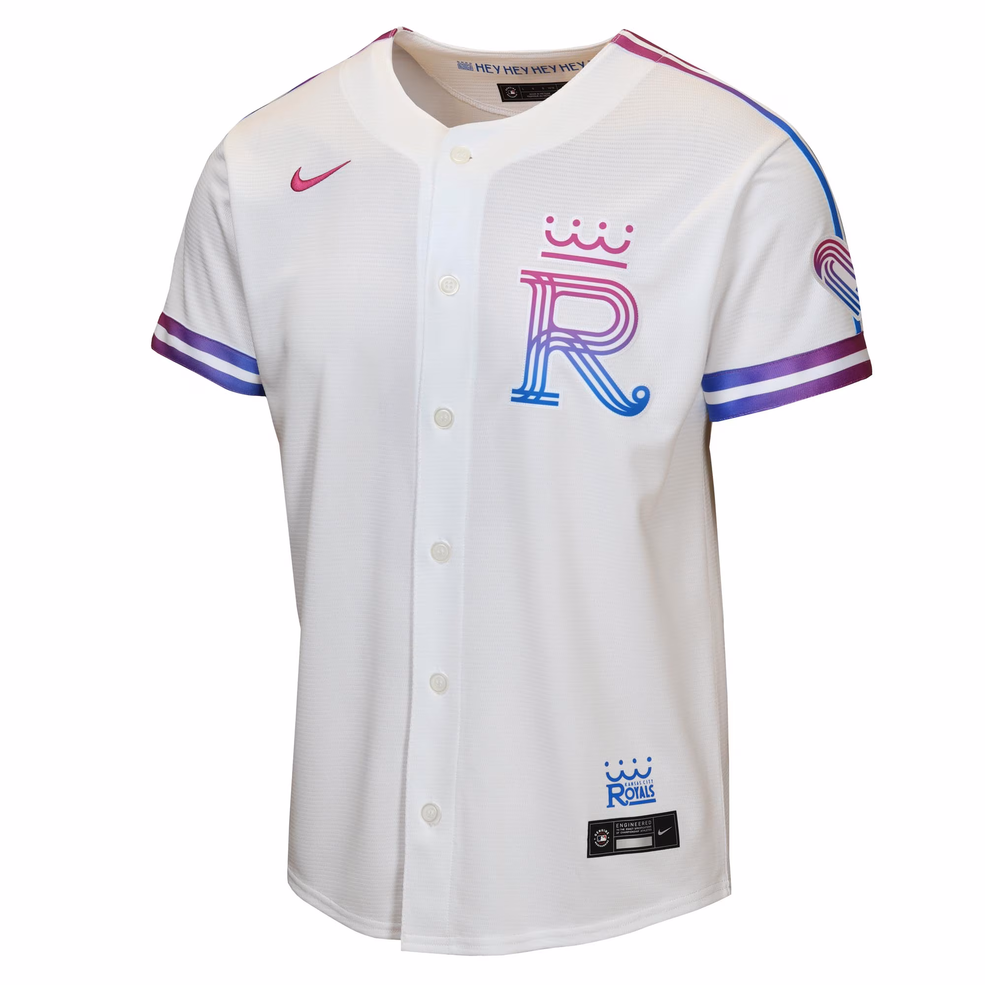 Kansas City Royals Nike Youth 2026 City Connect Stadium Jersey - White