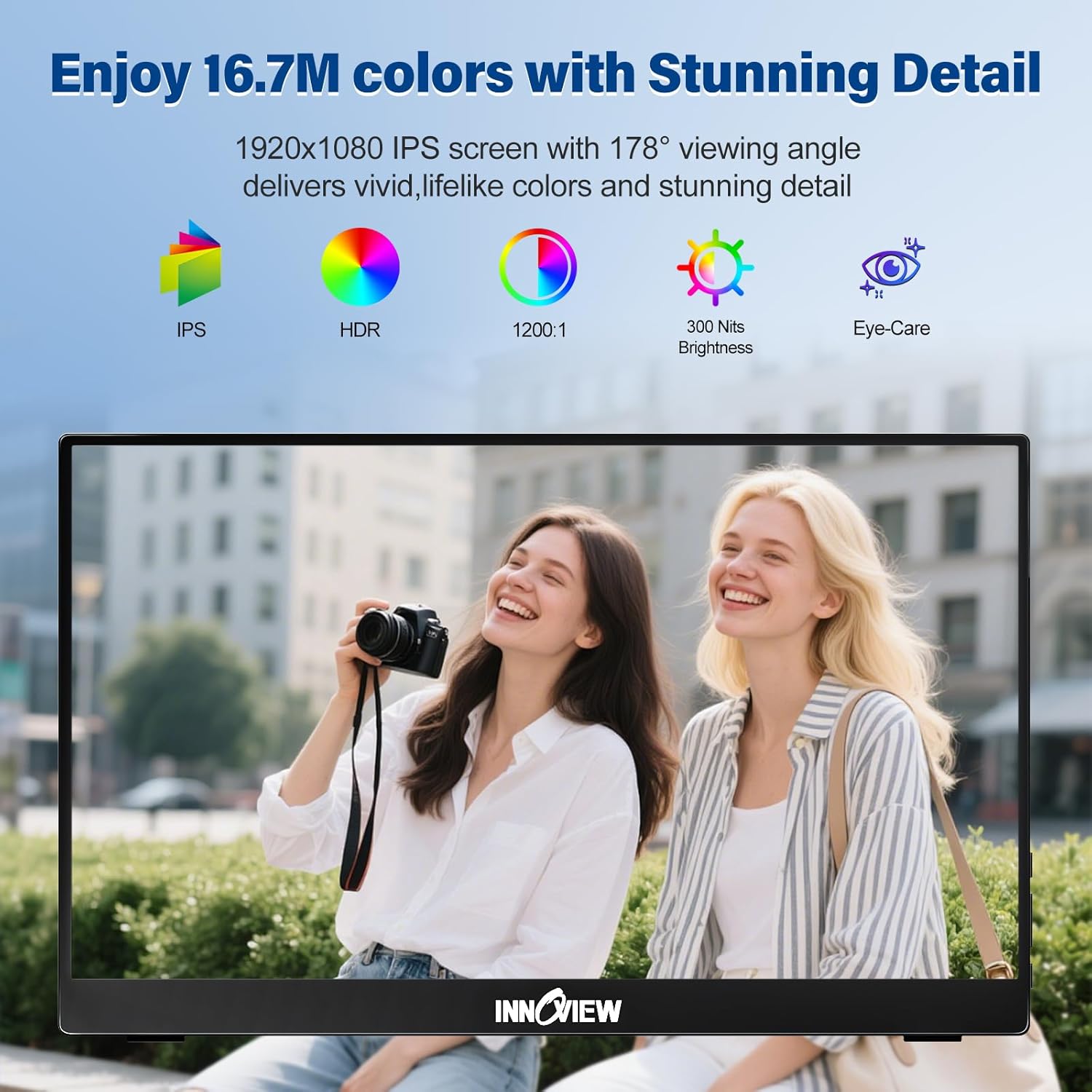 InnoView Portable Monitor 15.6