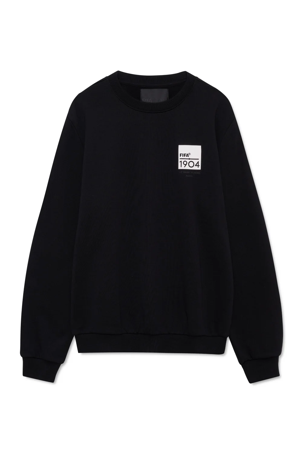 FIFA 1904 Black Square Crewneck - Unisex