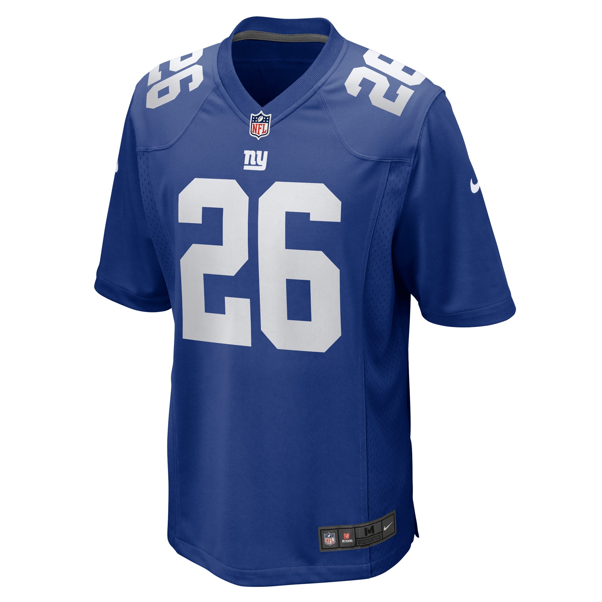Devin Singletary New York Giants Nike Team Game Jersey -  Royal