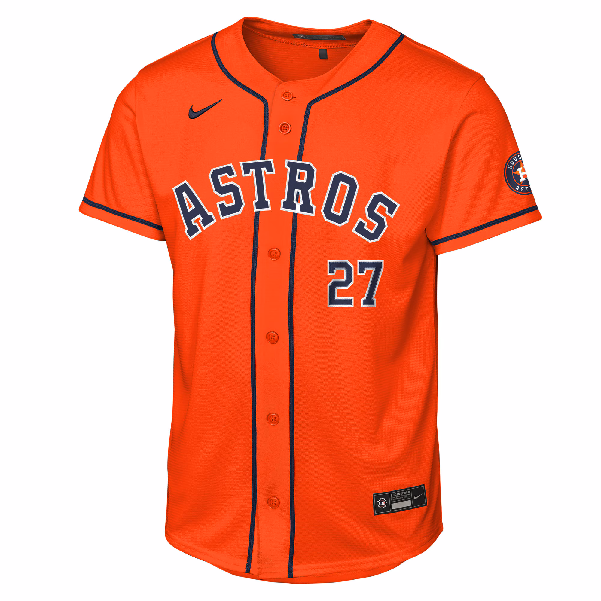 Jose Altuve Houston Astros Nike Youth Alternate Stadium Jersey - Orange