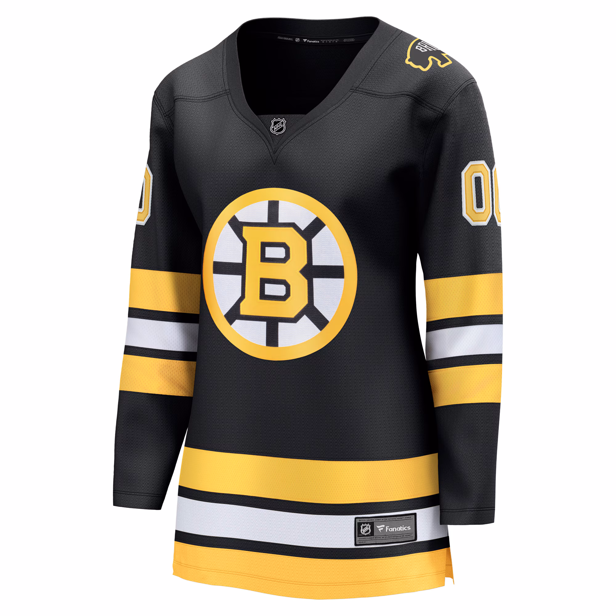 Boston Bruins Fanatics Women's Home Breakaway Custom Jersey - Black