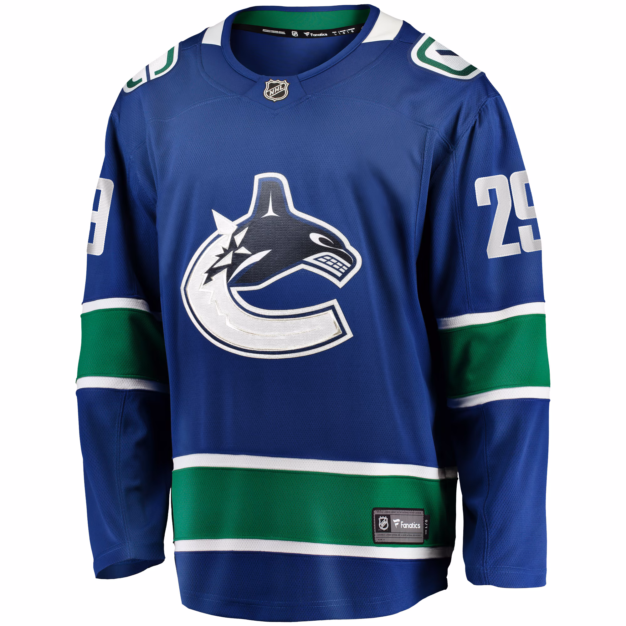 Marcus Pettersson Vancouver Canucks Fanatics Home Breakaway Jersey - Blue