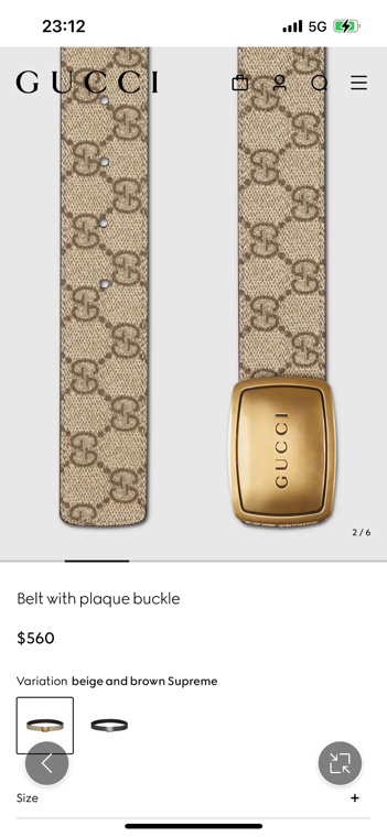 Gucci belt-56