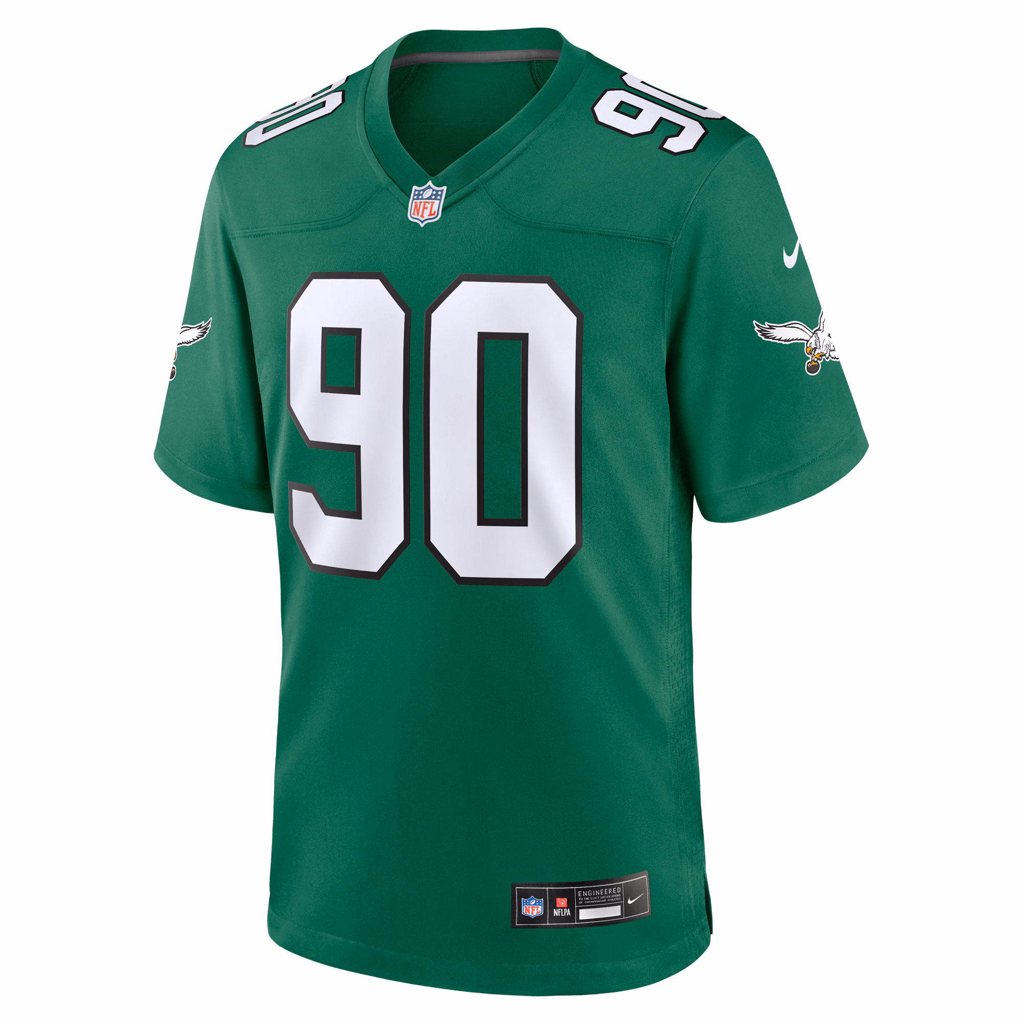 Jordan Davis Philadelphia Eagles Nike Alternate Game Jersey - Kelly Green