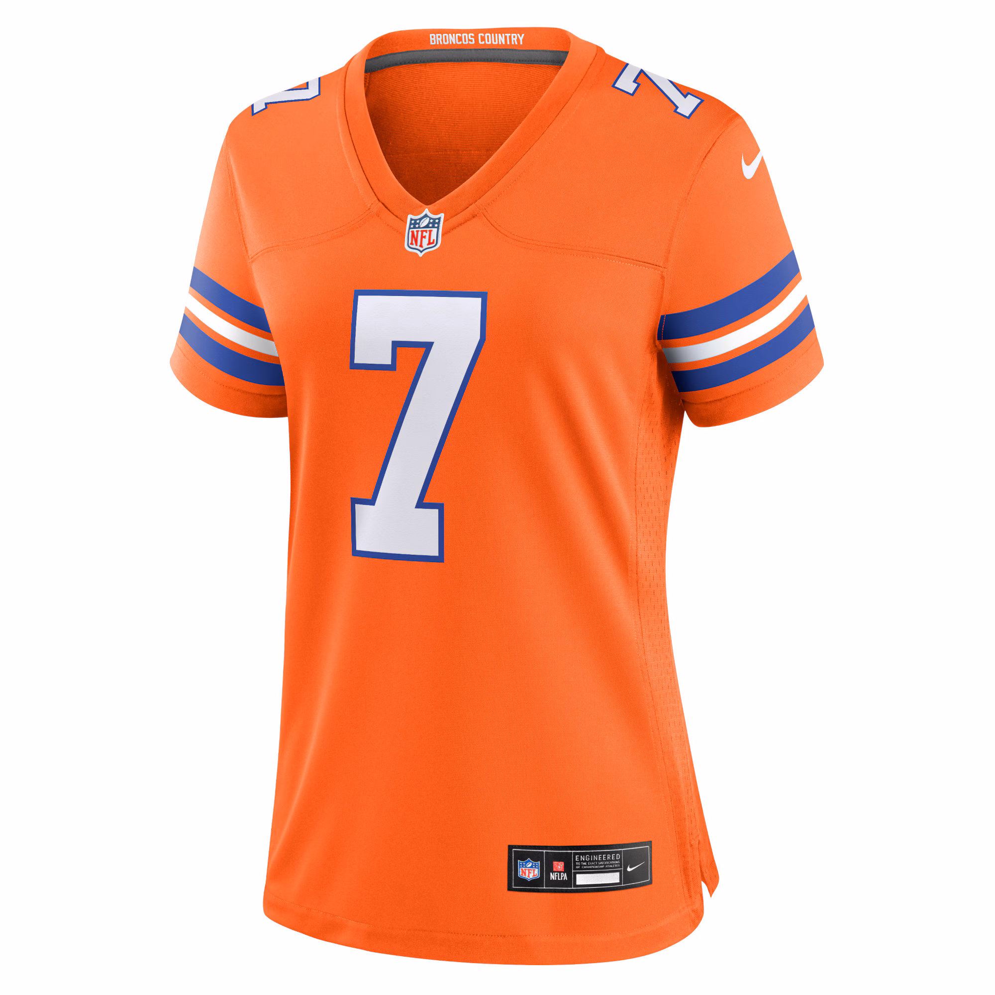 John Elway Denver Broncos Nike Women's Mile High Collection 1977 Throwback Player Game Jersey - Orange