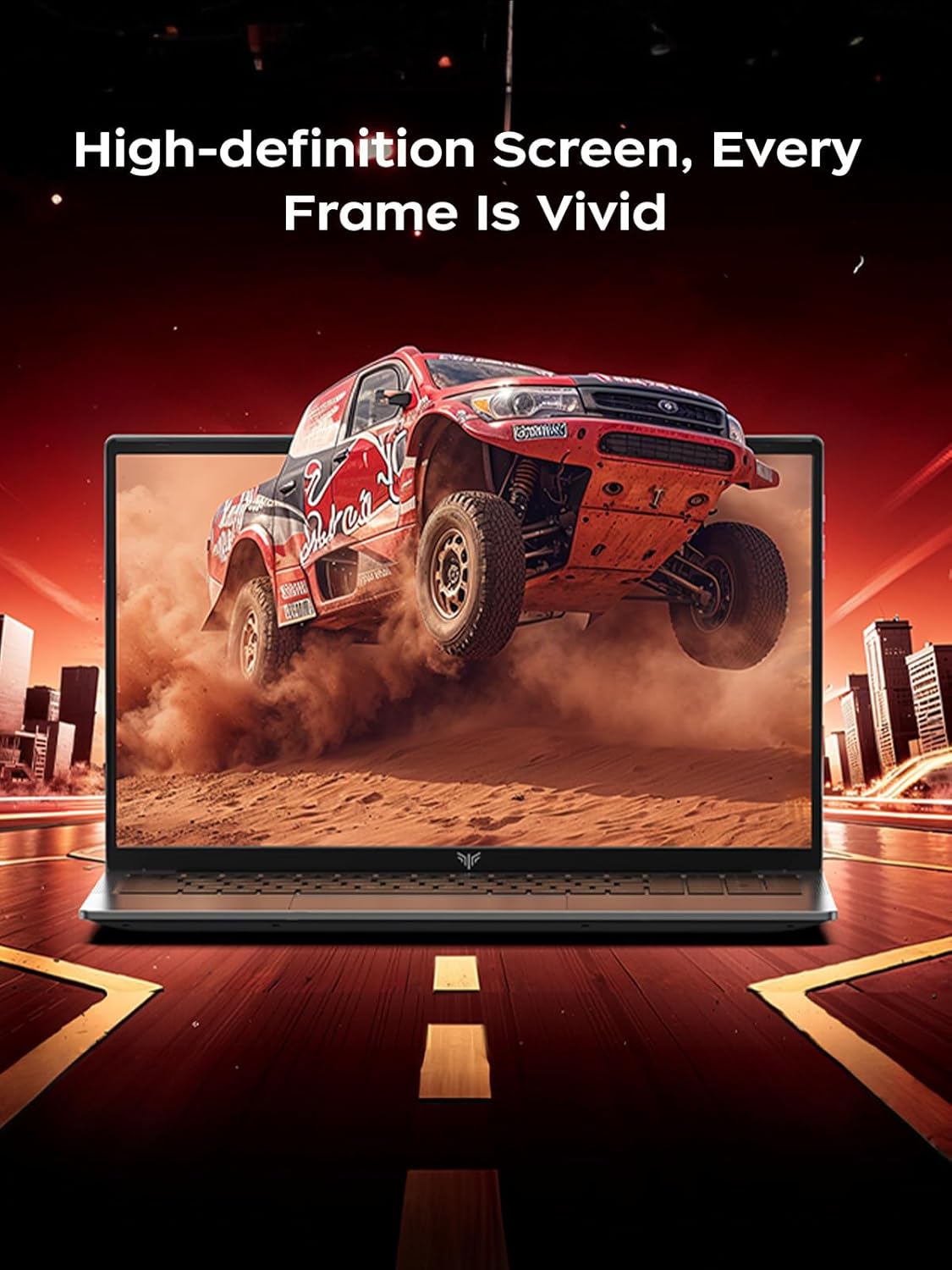 KAIGERR 2026 New Light Gaming Laptop, 15.6inch Laptop Computer with AMD Ryzen 7 7730U(8C/16T, Up to 4.5GHz), 16GB RAM 512GB NVMe SSD Windows 11 Laptop, Radeon RX Vega 8 Graphics,WiFi 6