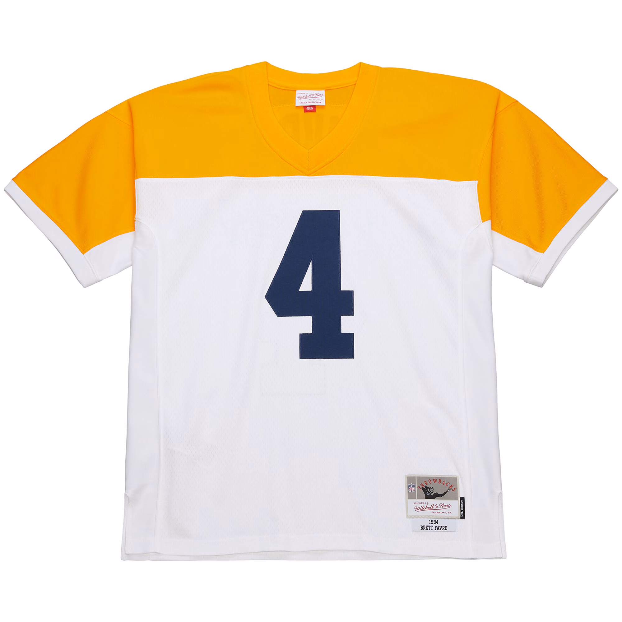 Brett Favre Green Bay Packers Mitchell & Ness 1994 Legacy Replica Jersey - White