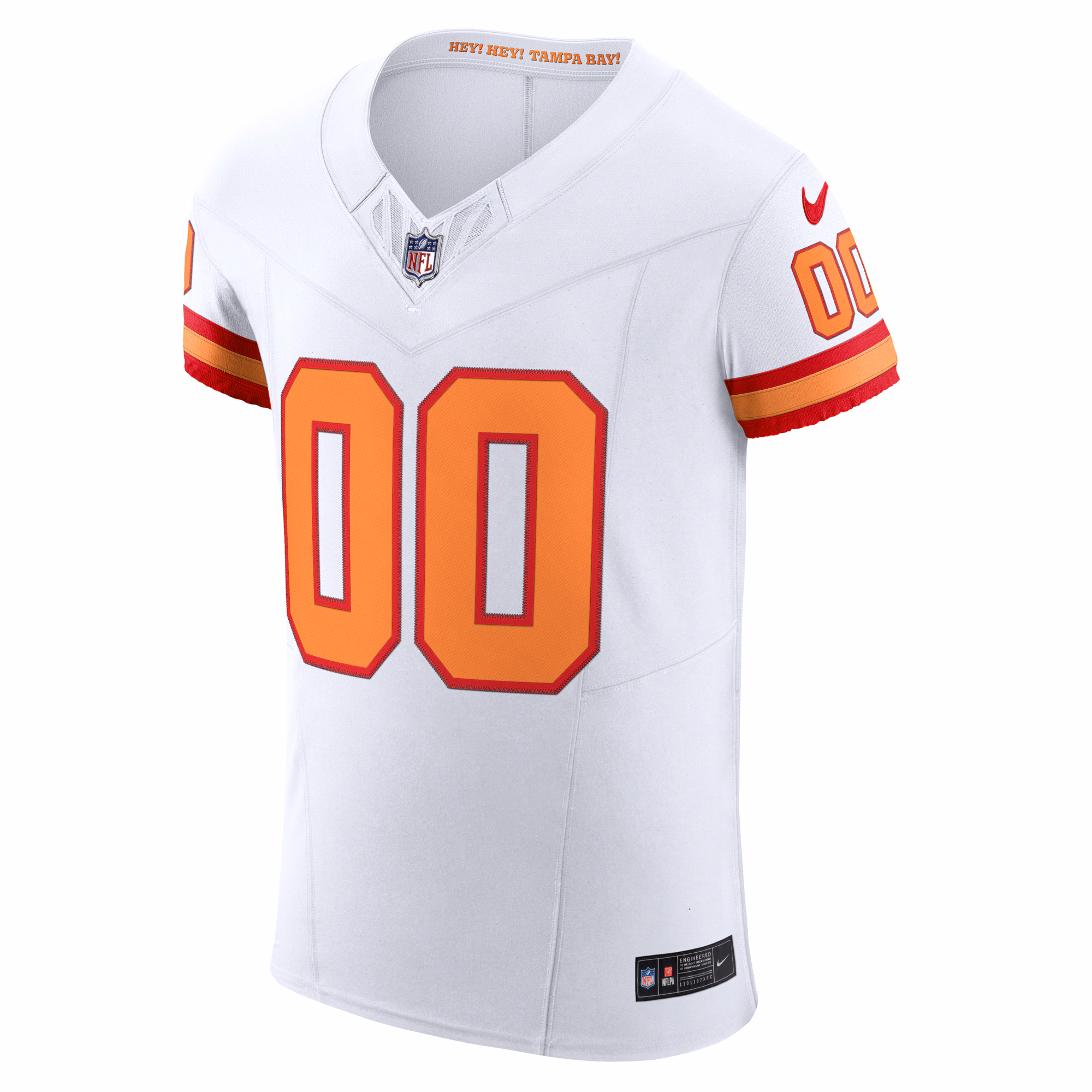 Tampa Bay Buccaneers Nike  Vapor F.U.S.E. Custom Elite Jersey - White