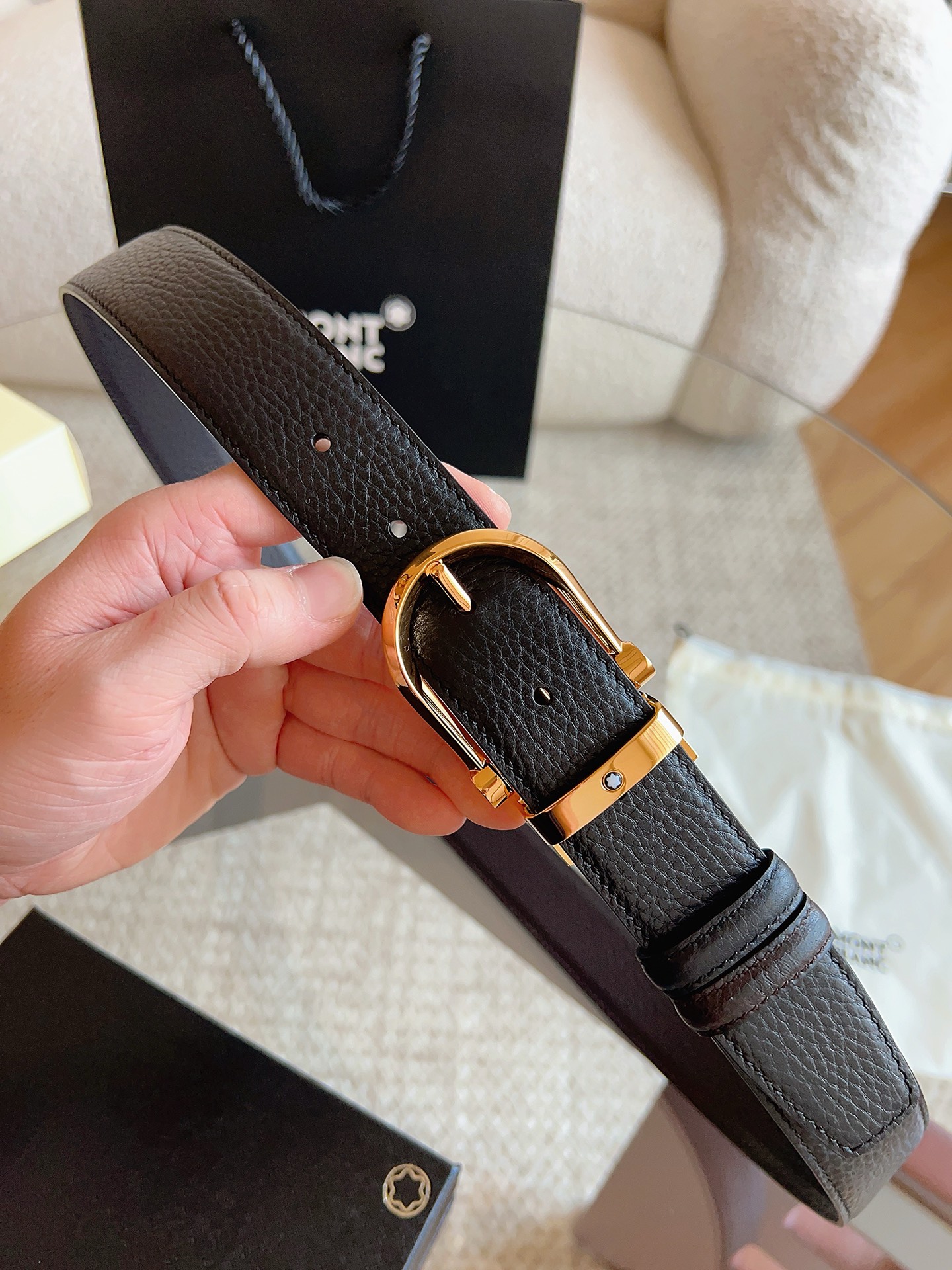 Montblanc belt-49