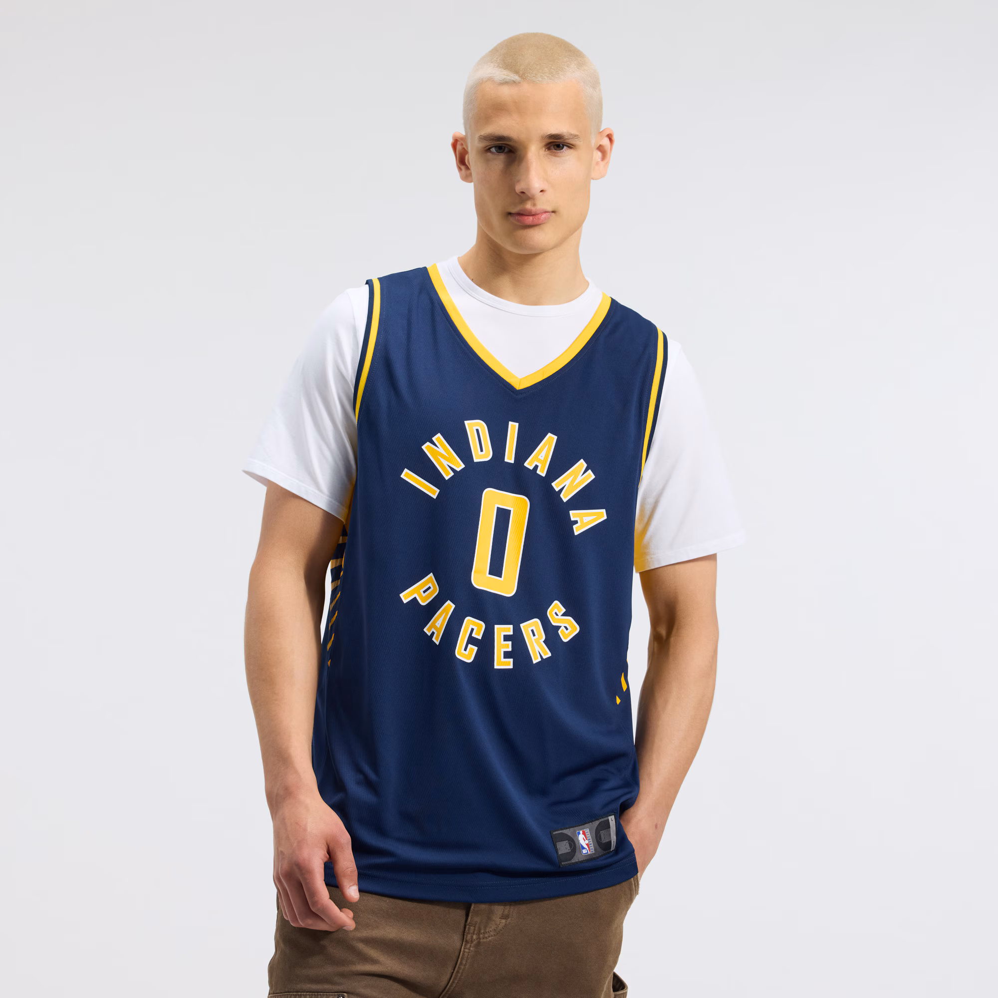 Tyrese Haliburton Indiana Pacers Fanatics Fast Break Replica Jersey - Navy - Icon Edition