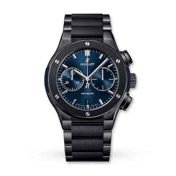 Classic Fusion Men Automatic Blue Ceramic Watch 520.CM.7170.CM