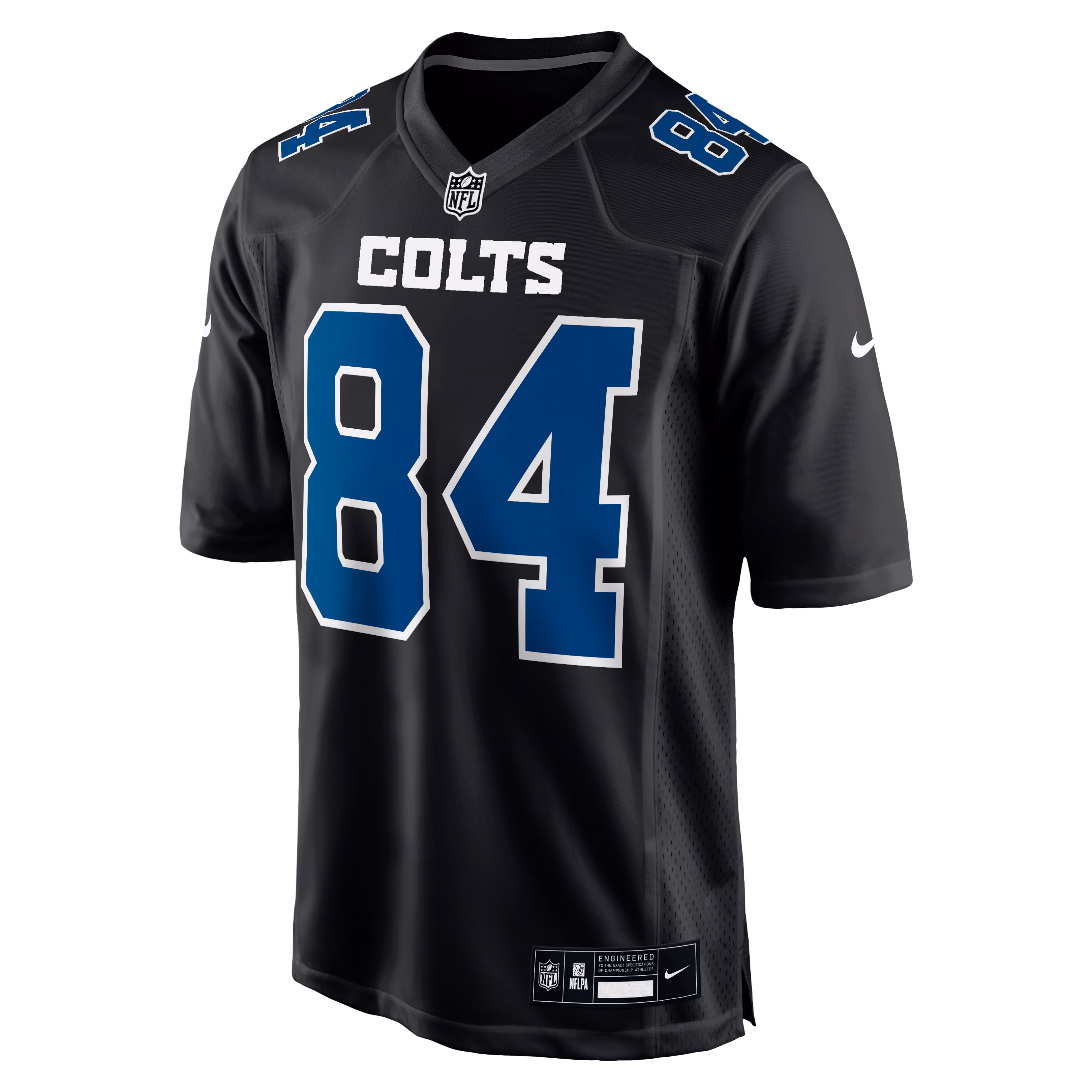 Tyler Warren Indianapolis Colts Nike Fashion Game Jersey - Carbon Black