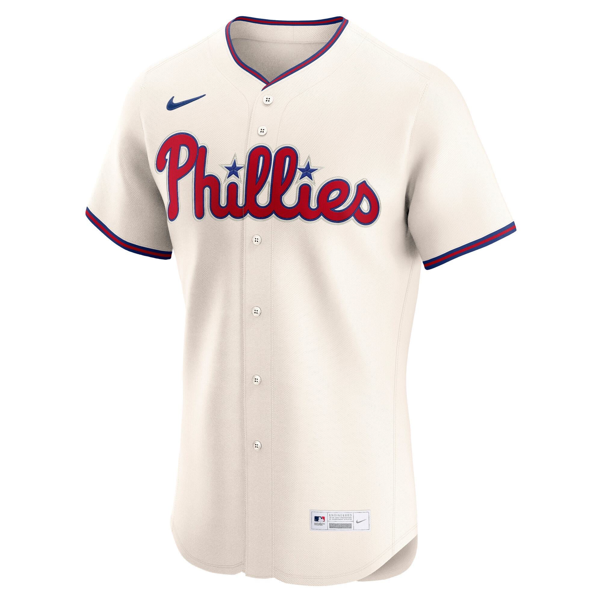 Philadelphia Phillies Nike Alternate 2 Elite Jersey - Cream
