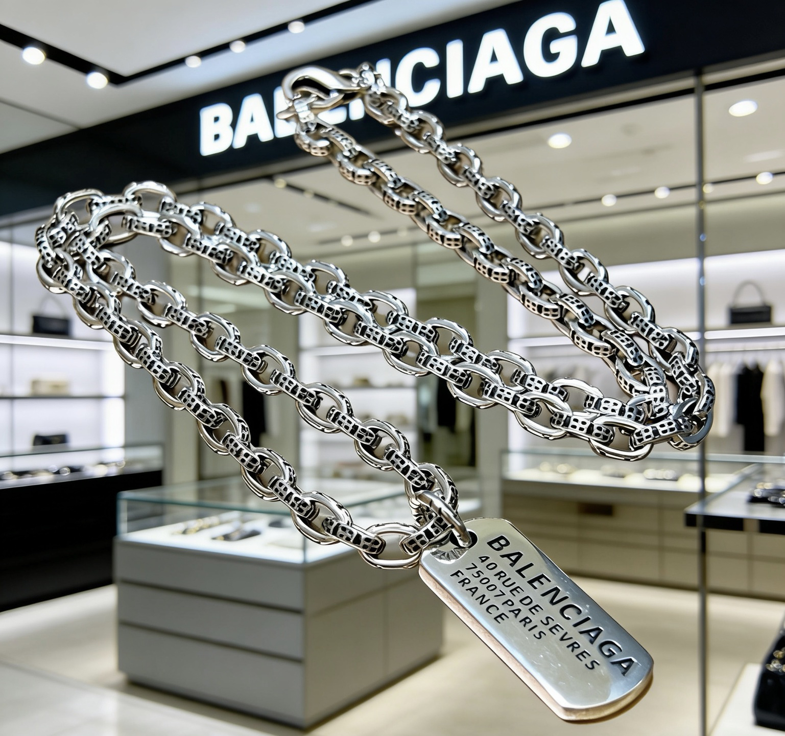 Balenciaga necklace-58