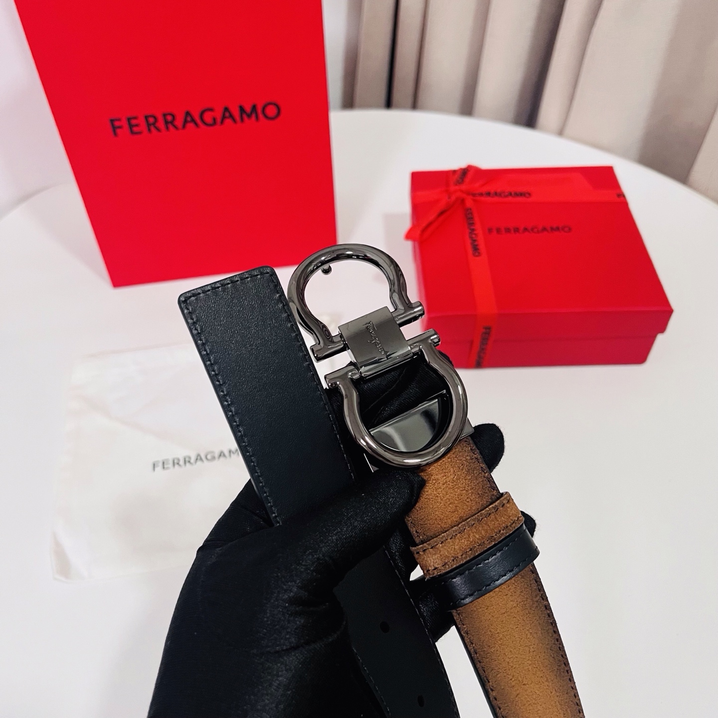 Ferragamo belt-74