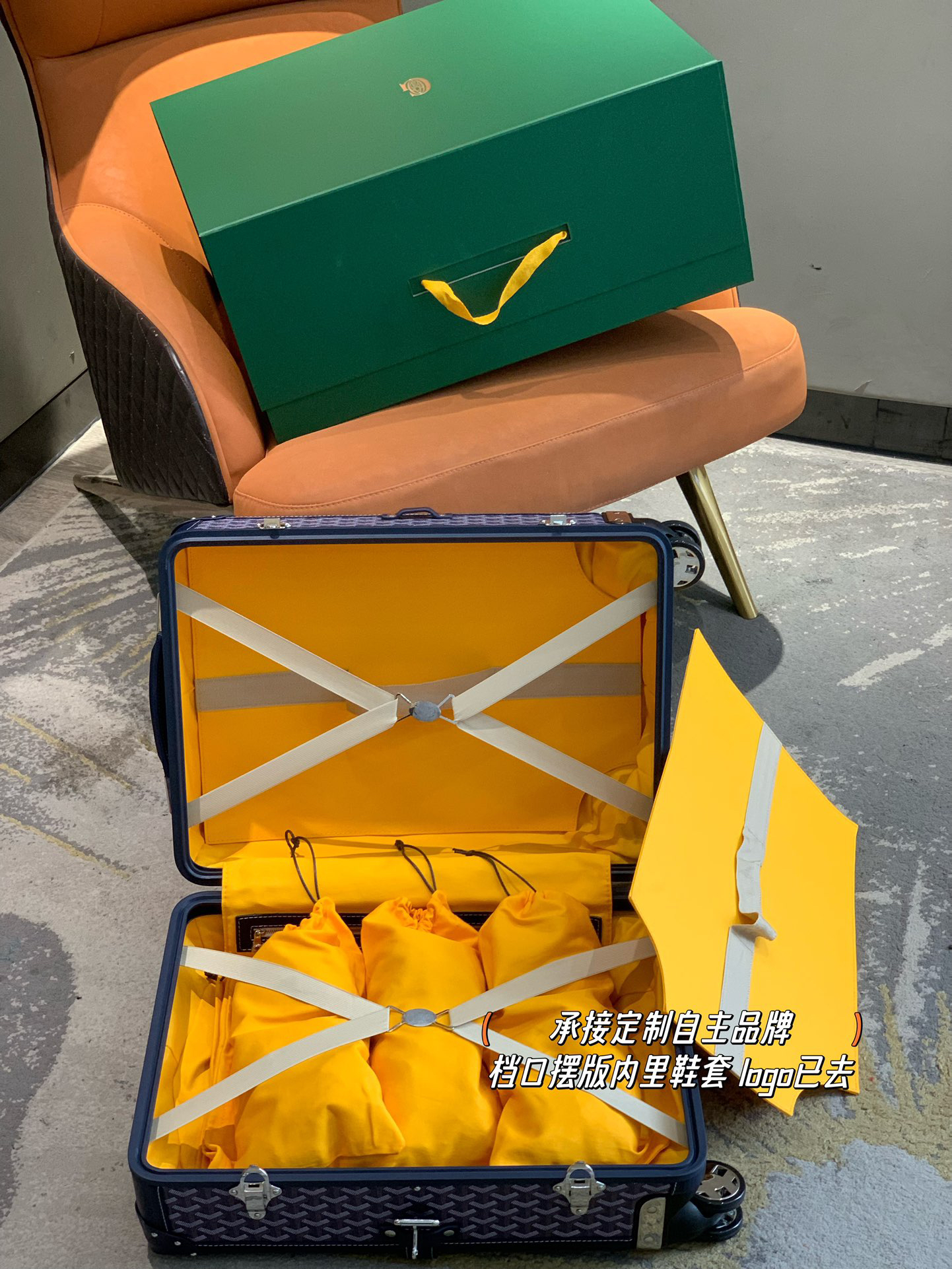 Goyard luggage-10