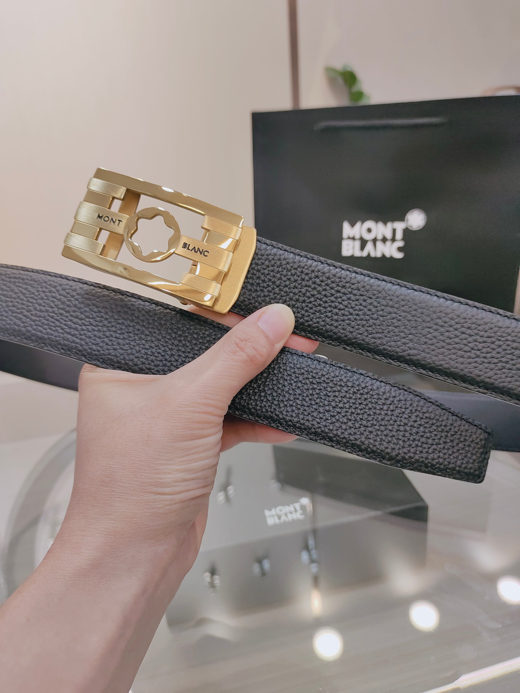Montblanc belt-56