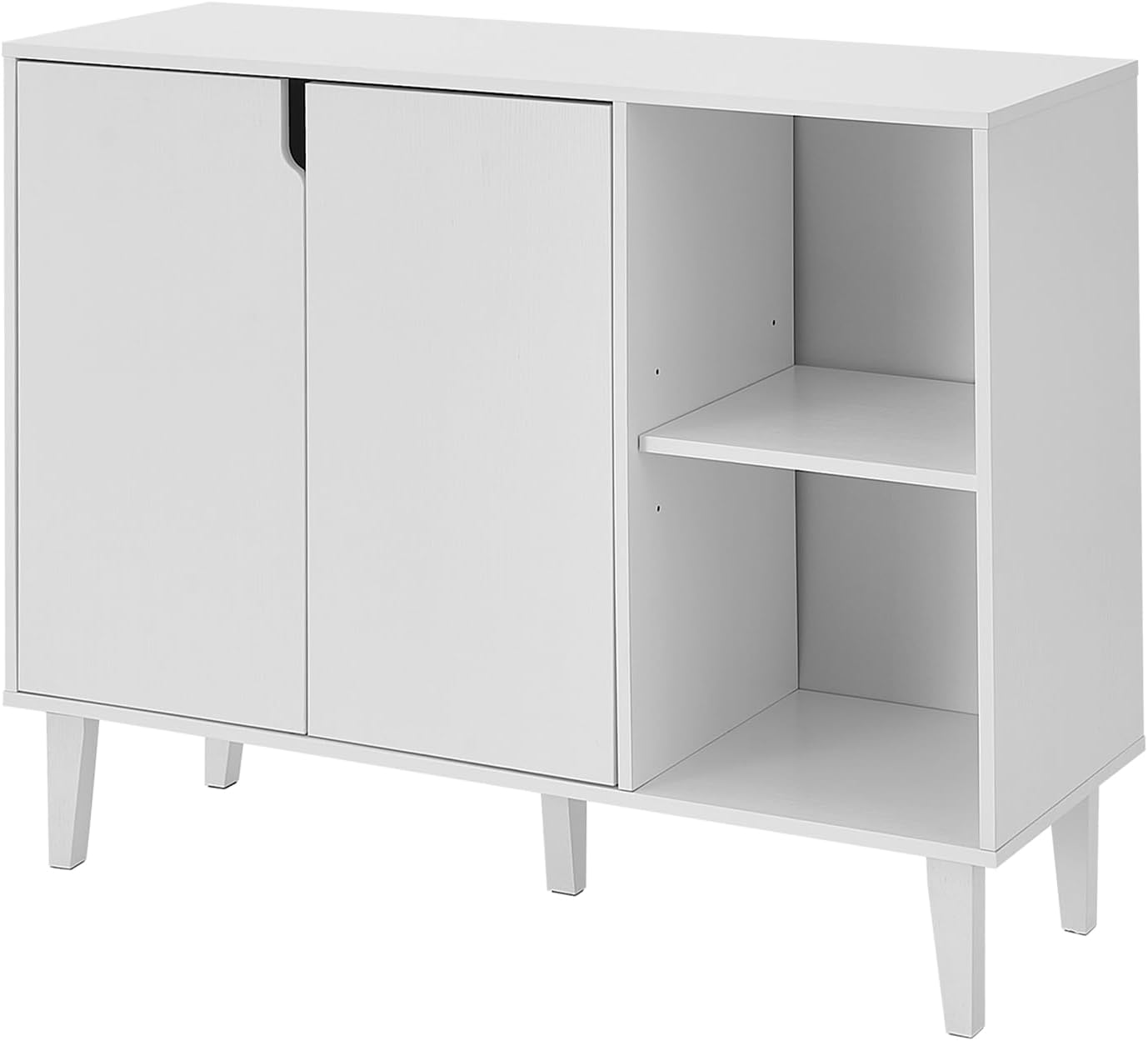 Panana Kitchen Buffet Cabinet Storage Sideboard with 2 Doors 2 Shelves, 41.8