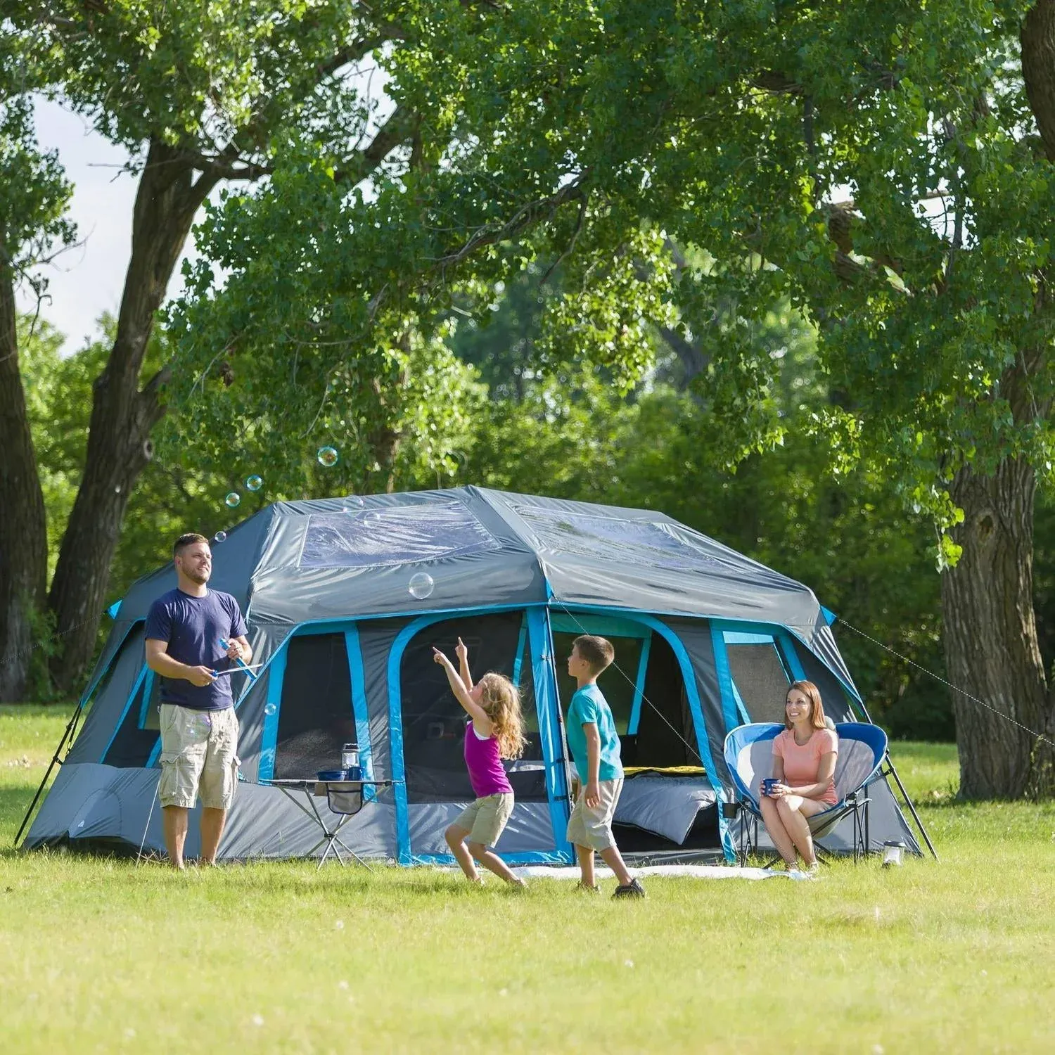 Trail 10-Person Dark Rest Instant Cabin Tent