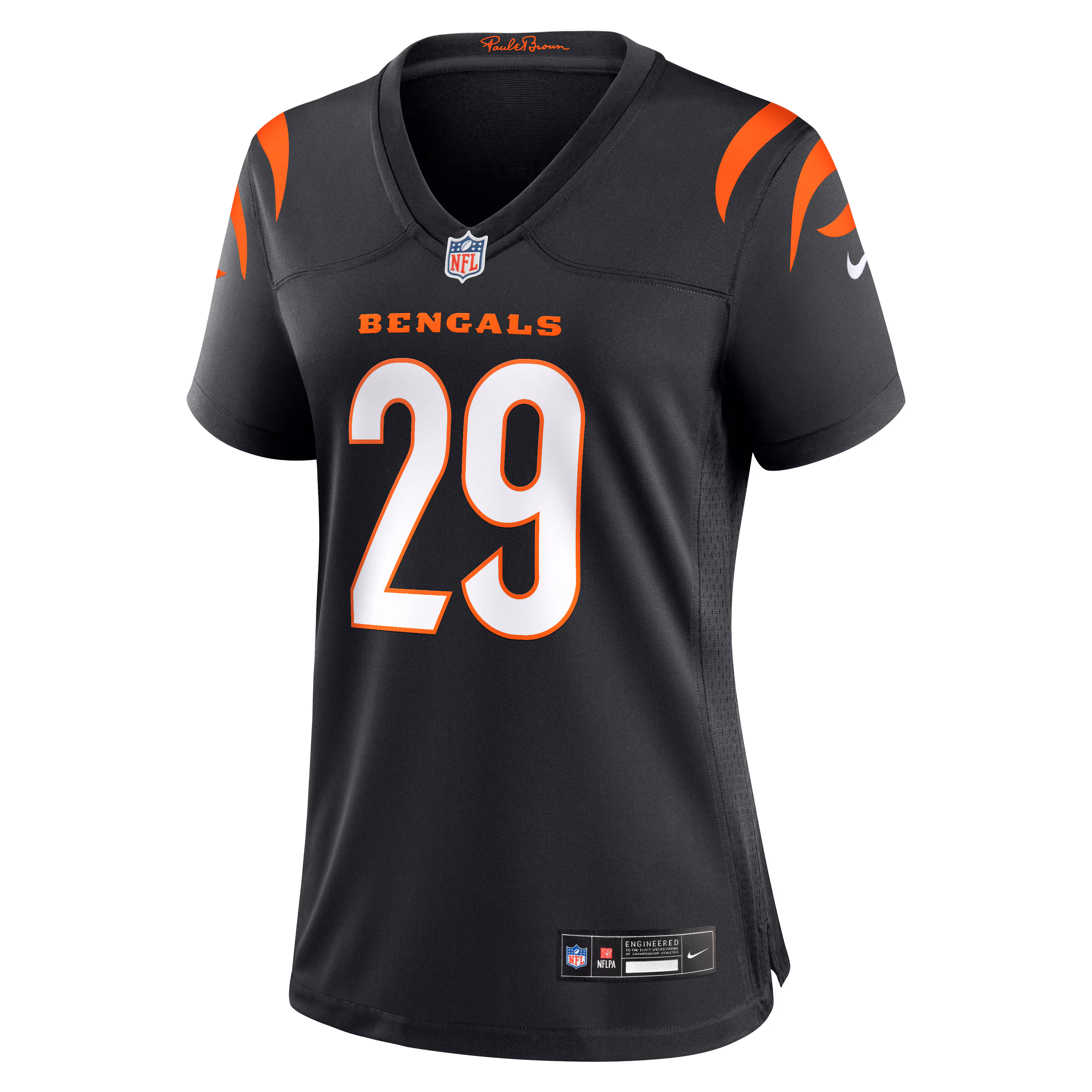 Kyle Dugger Cincinnati Bengals Nike Women's Team Game Jersey -  Black