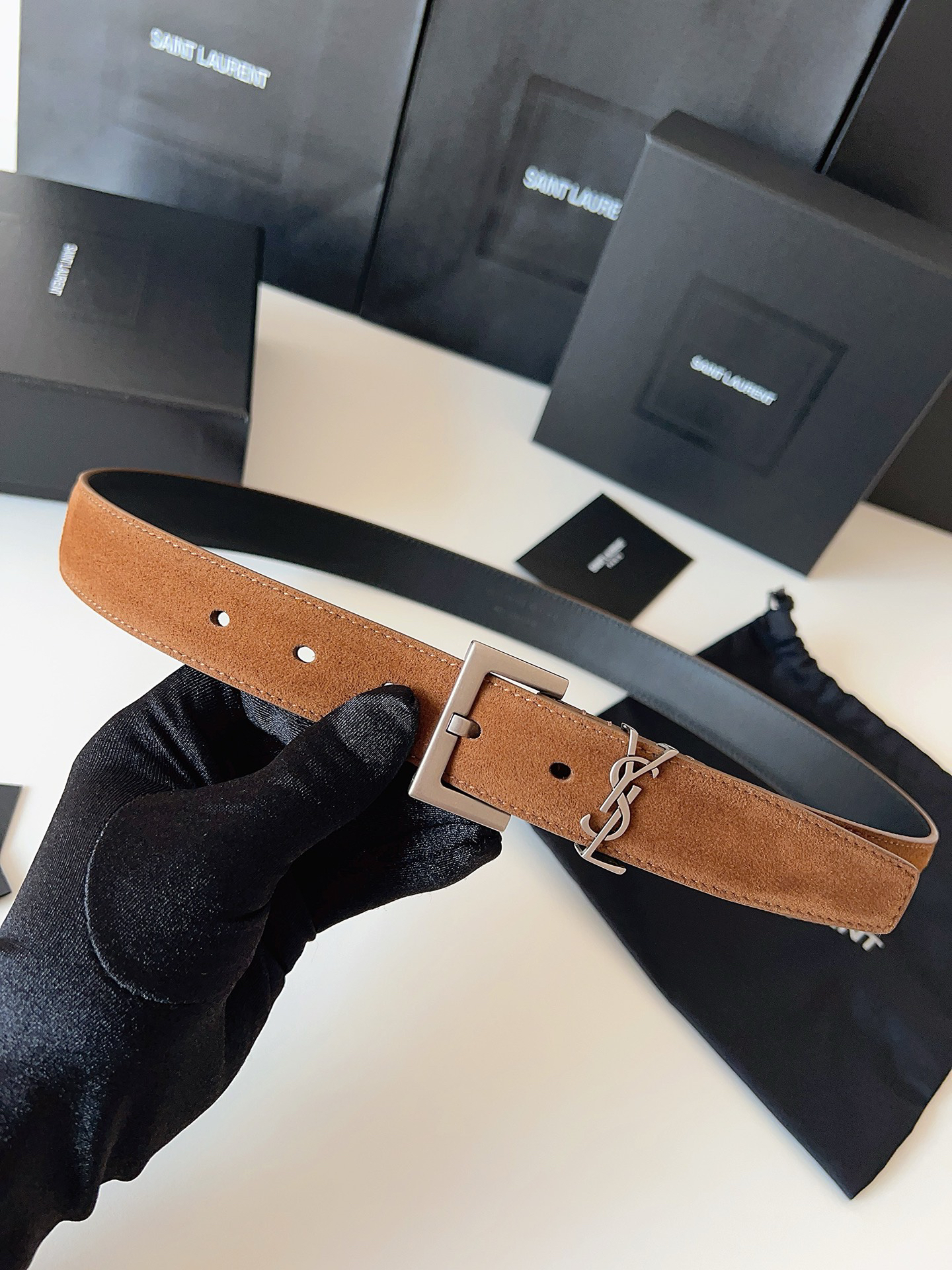 YSL belt-93