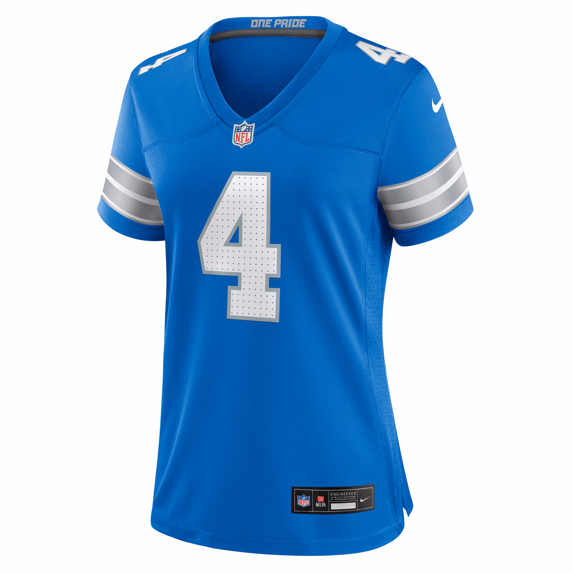 Emmanuel Moseley Detroit Lions Nike Women's Team Game Jersey -  Blue