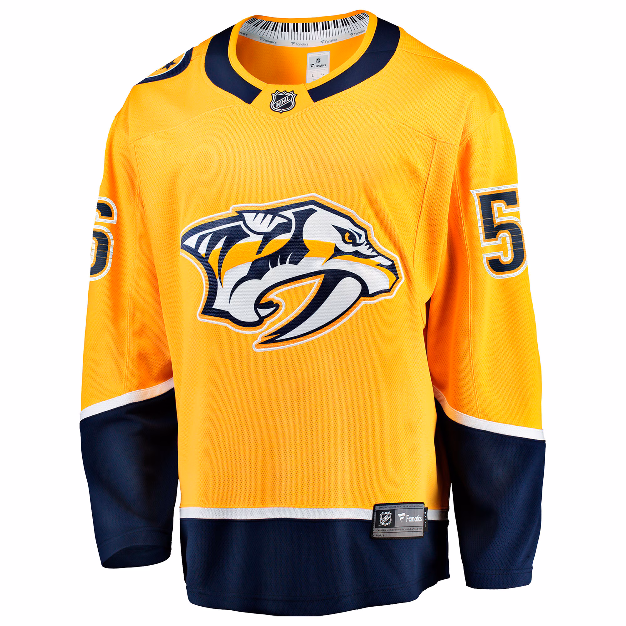 Erik Haula Nashville Predators Fanatics Home Breakaway Jersey - Gold