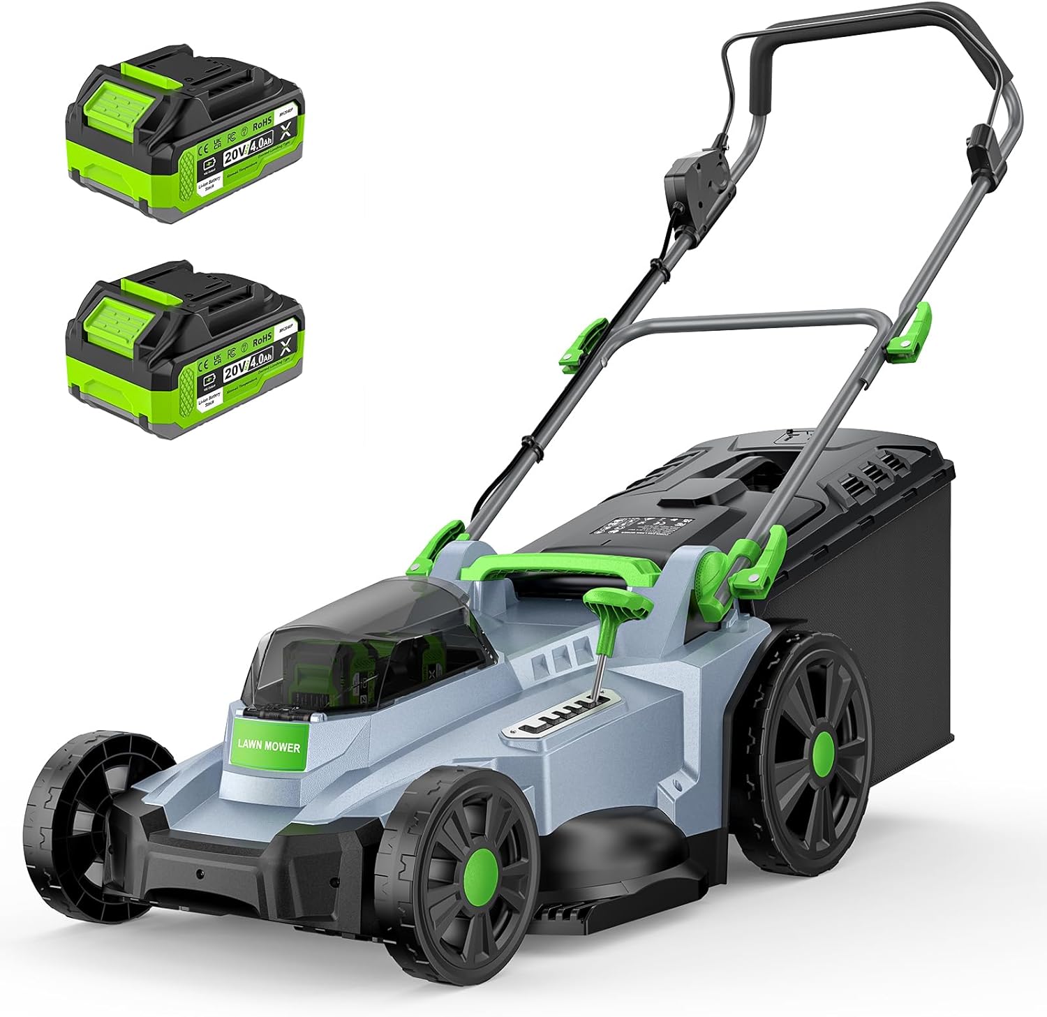40V Cordless Lawn Mower, 17