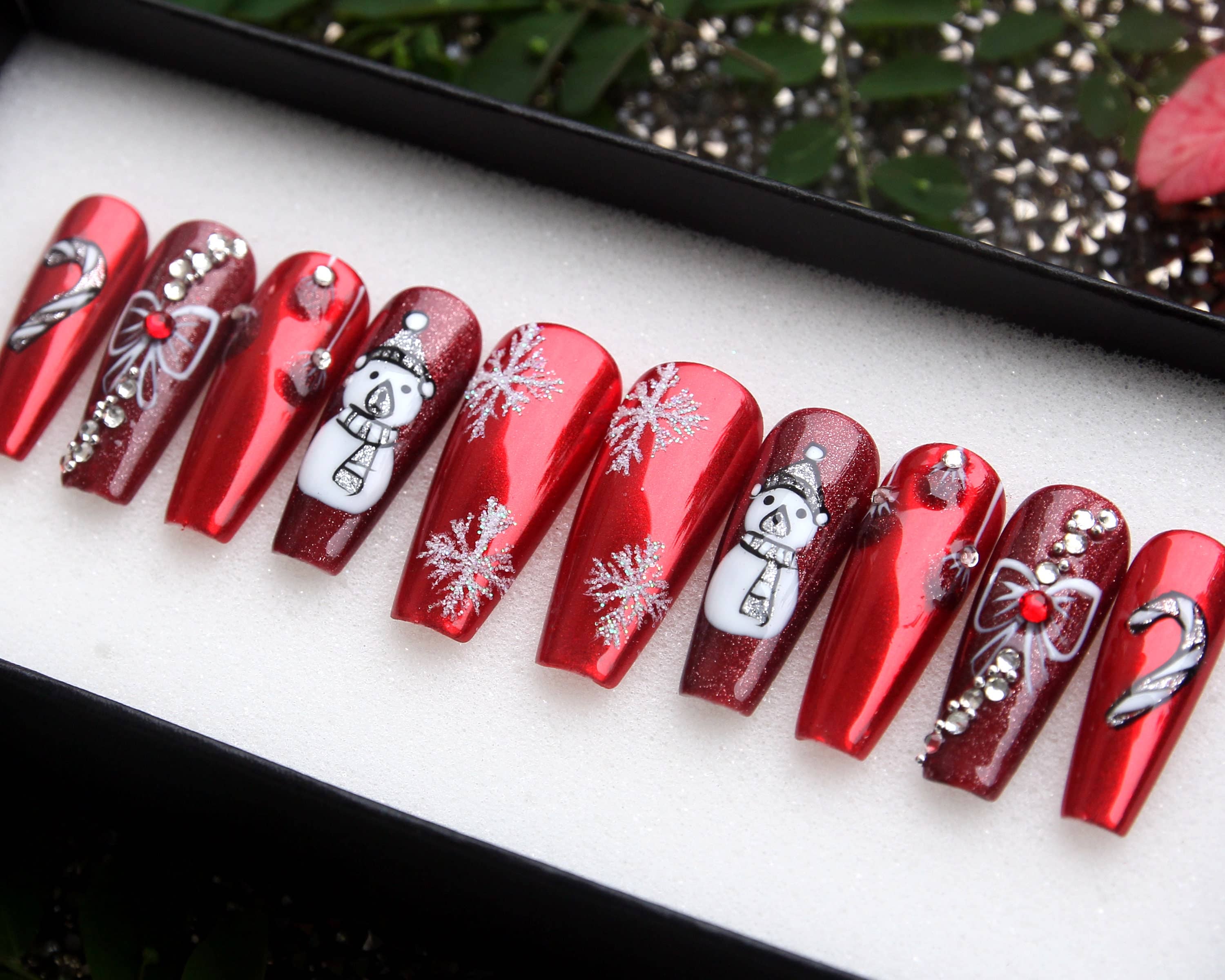 Ballerina Press On NailsBallerina Press On Nails - SAYEGIRLS