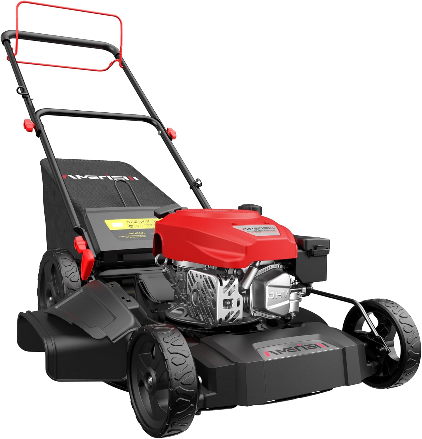 AMERISUN Gas Lawn Mower, 170cc OHV Engine with Forced Air Cooling, 21
