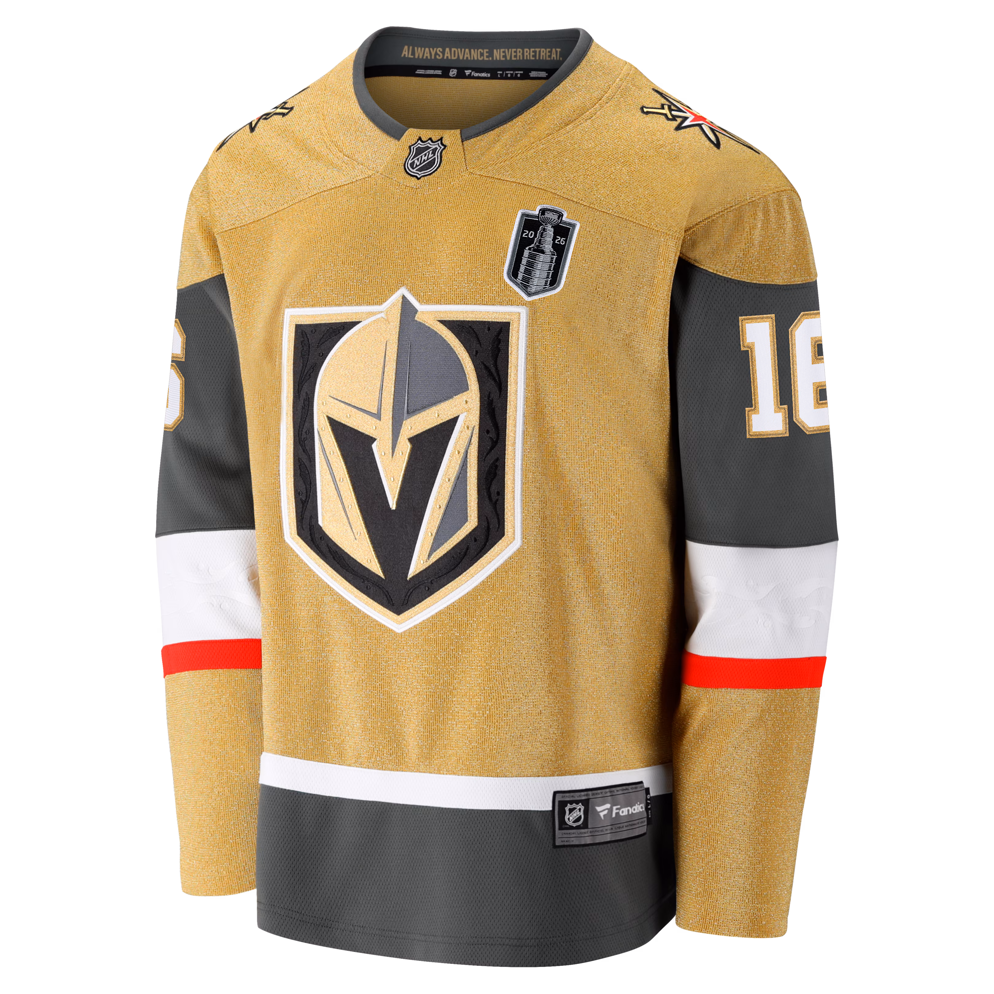 Pavel Dorofeyev Vegas Golden Knights Fanatics 2026 Stanley Cup Final Breakaway Jersey - Gold