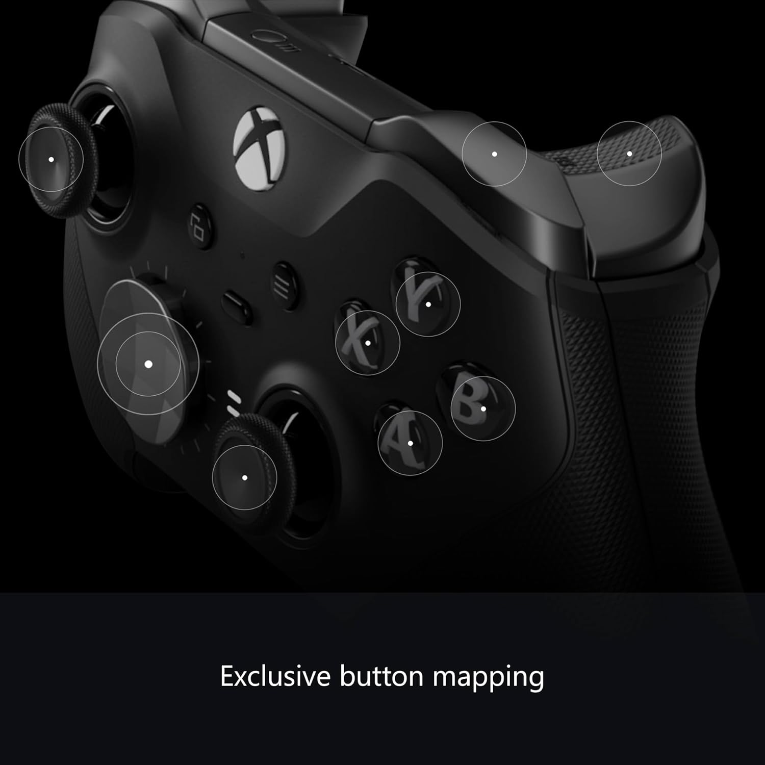 Xbox Wireless Gaming Controller | Elite Series 2 | Black | Console, PC, and Android | Adjustable Thumbsticks | Trigger Locks